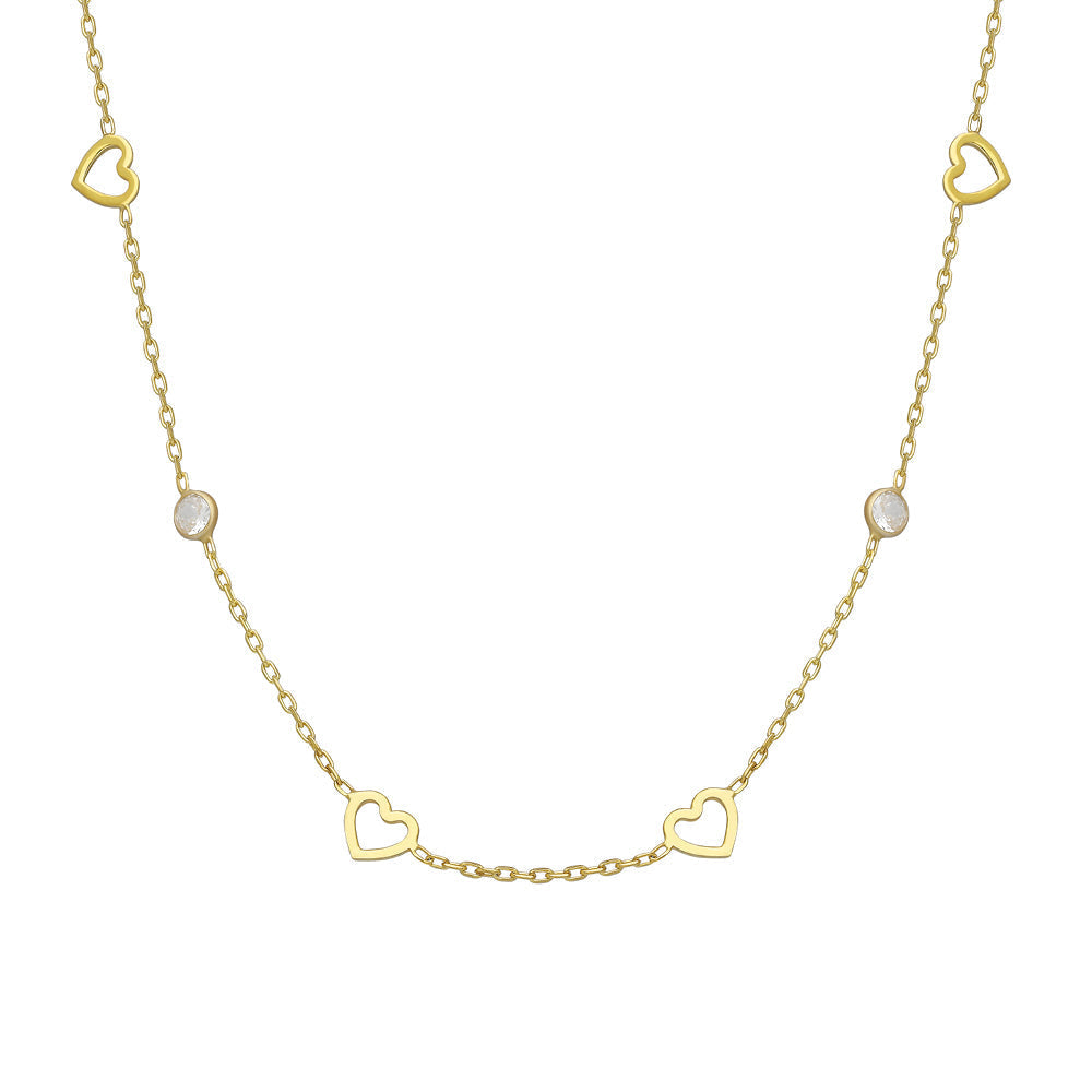 SERENTY HERZ HALSKETTE | 925 SILBER