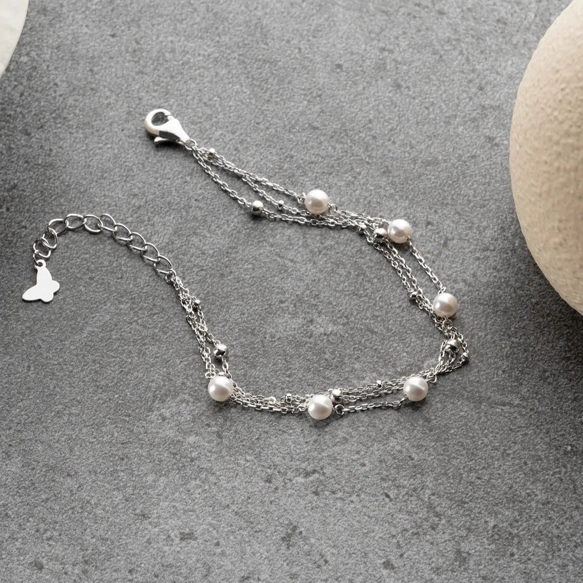 PERLENARMBAND | 925 SILBER