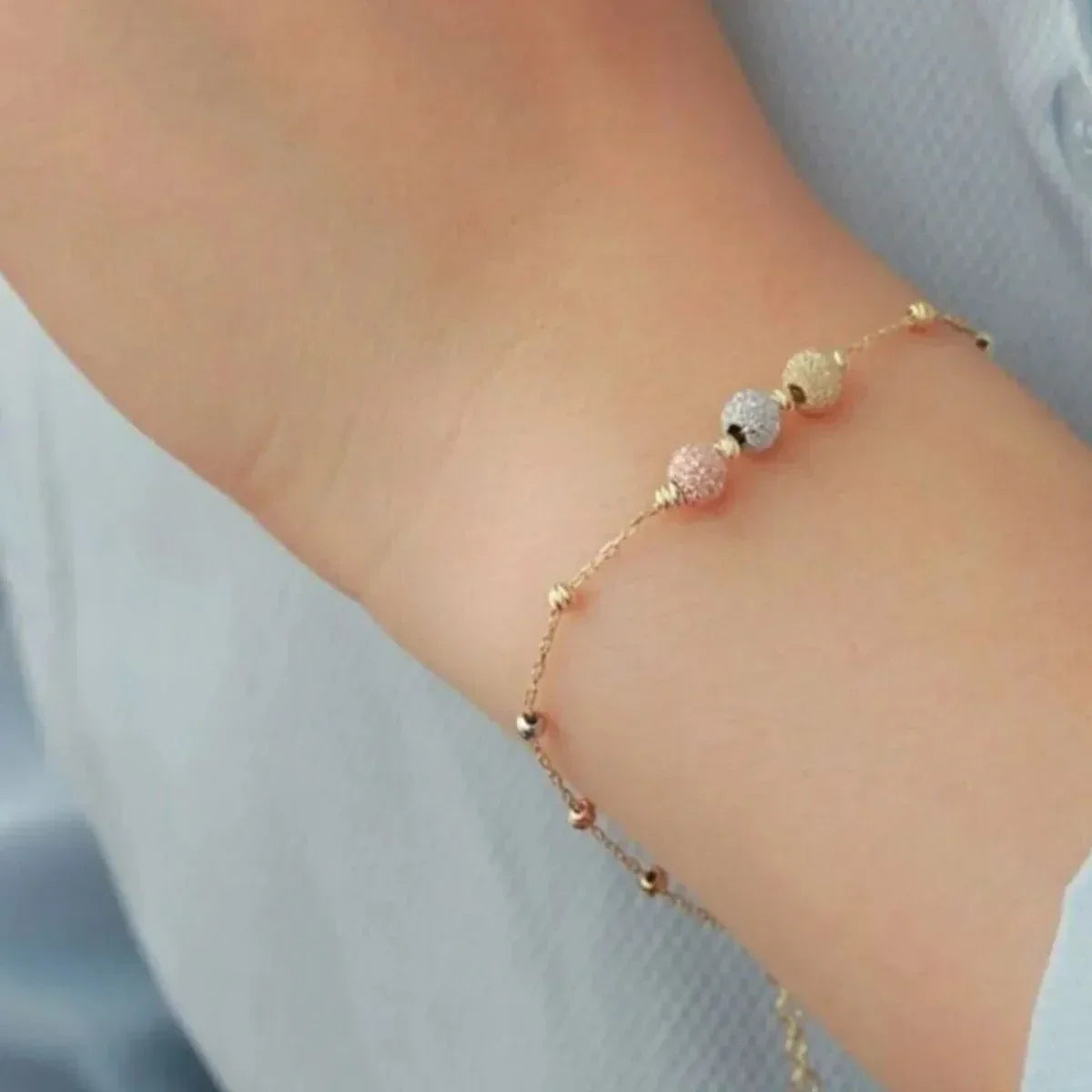 3 FARBEN DORIKA ARMBAND | 925 SILBER