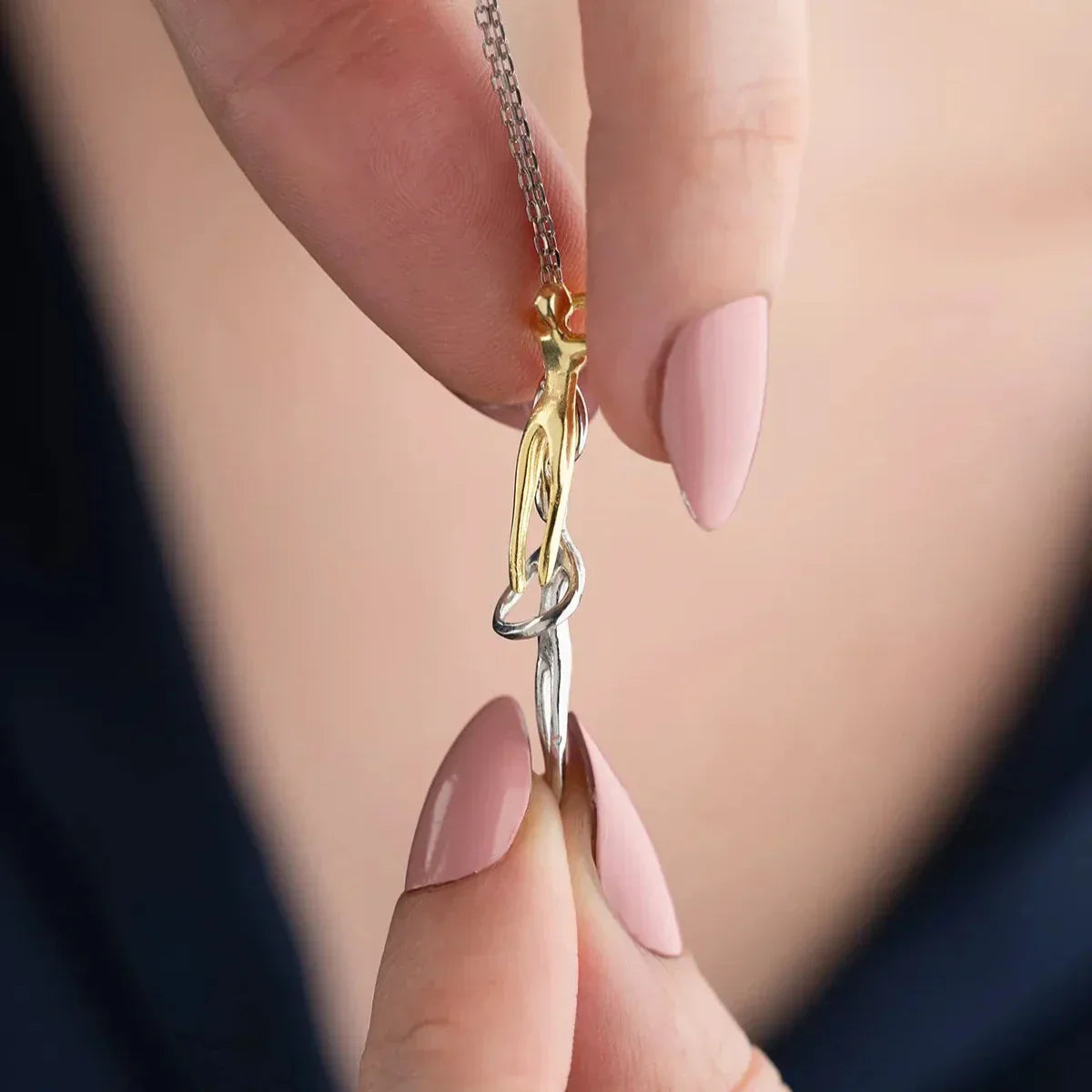 HUG LIEBE HALSKETTE | 925 SILBER