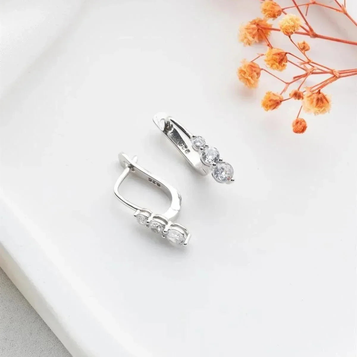 NUVIA OHRRINGE | 925 SILBER