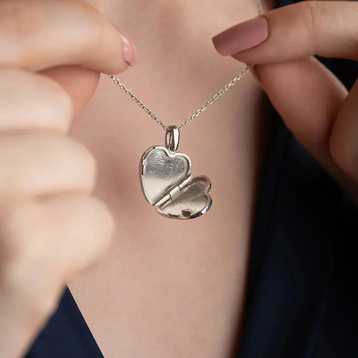 CORALE HERZKETTE | 925 SILBER