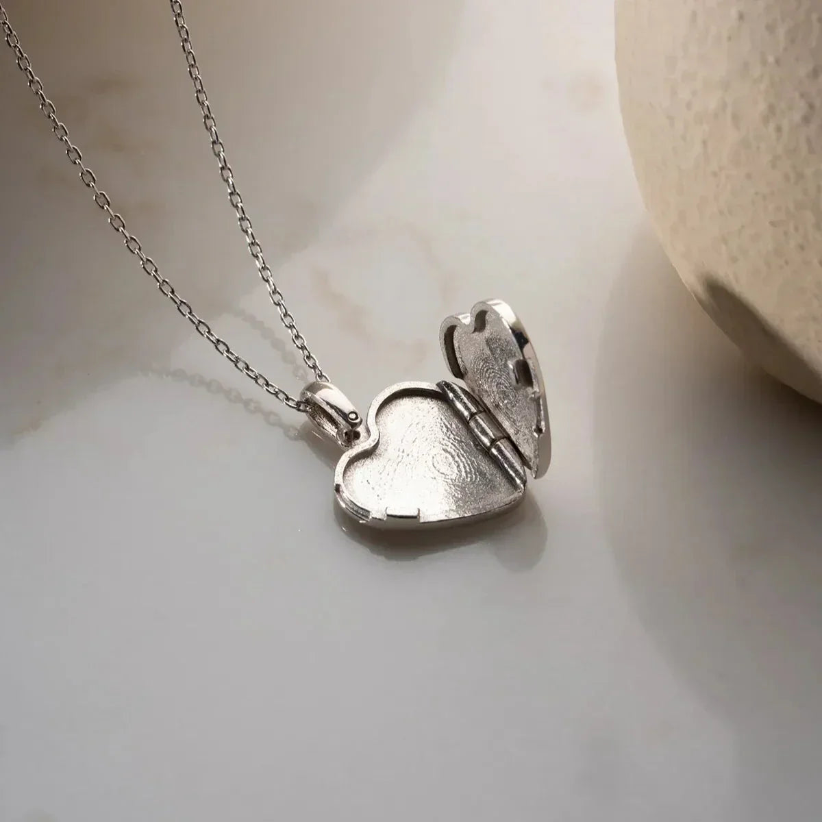 CORALE HERZKETTE | 925 SILBER