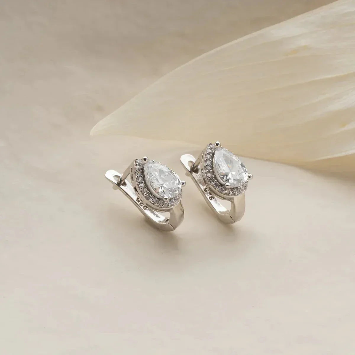 DROP STONE X OHRRINGE | 925 SILBER