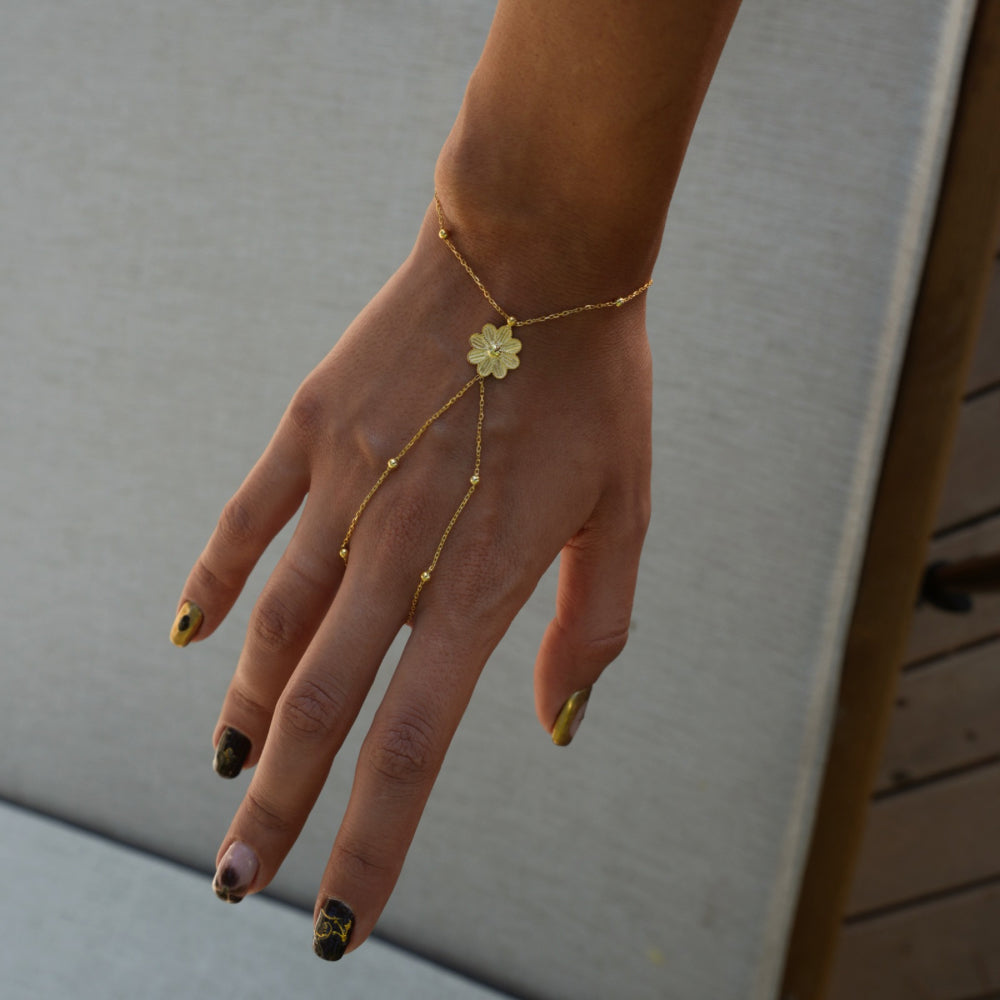 DAISY HANDKETTE | 925 SILBER