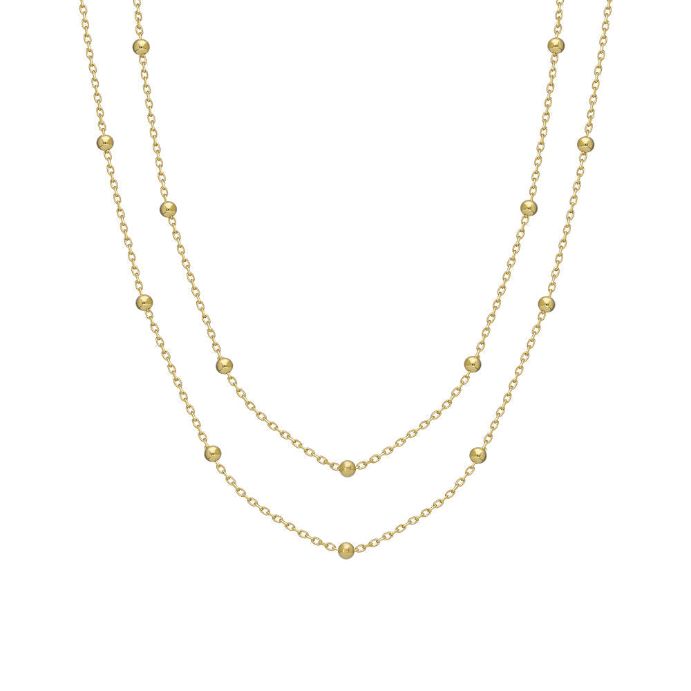 DOUBLE VINTAGE NECKLACE | 925 SILBER