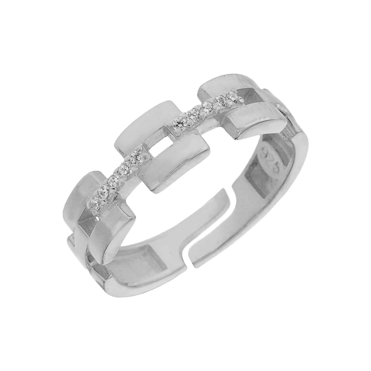 Chain In Ring Zirkonia (6985703292973)