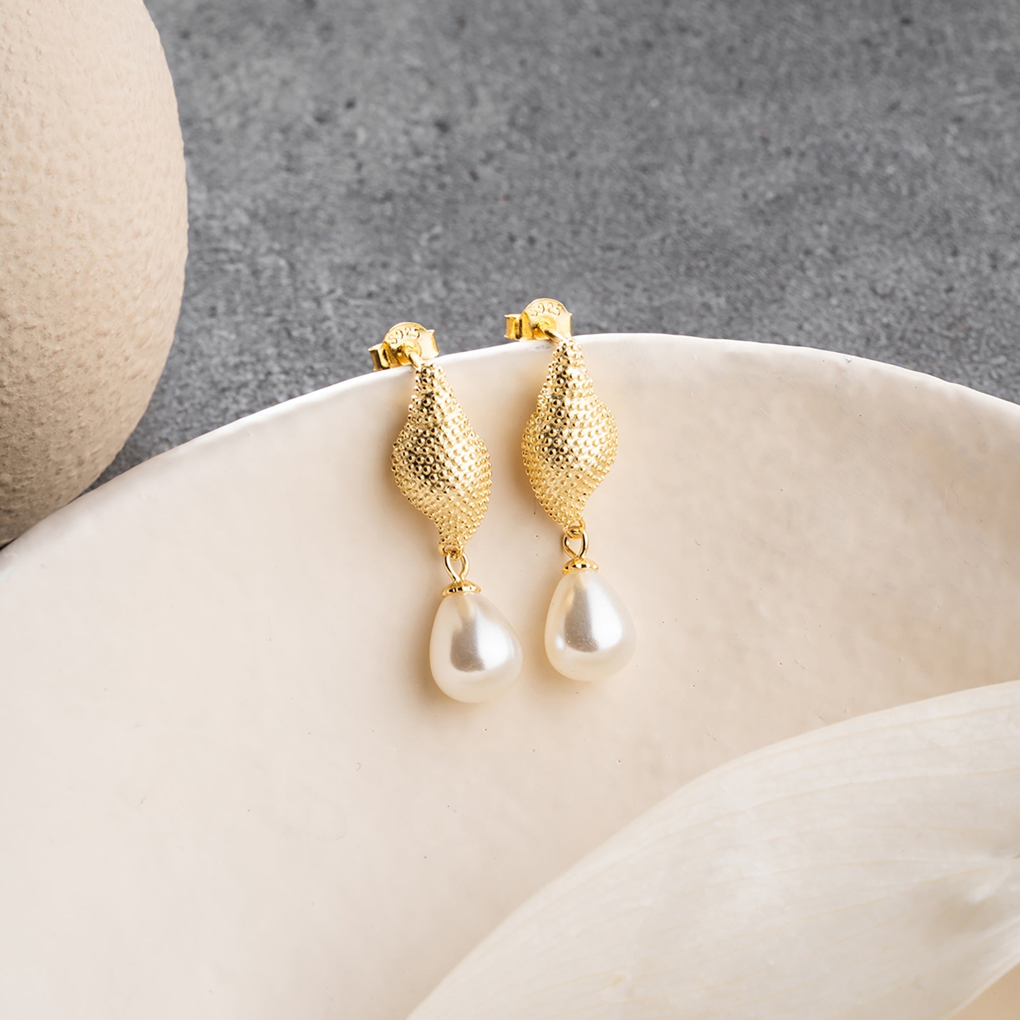 RUTA PEARL OHRRINGE | 925 SILBER