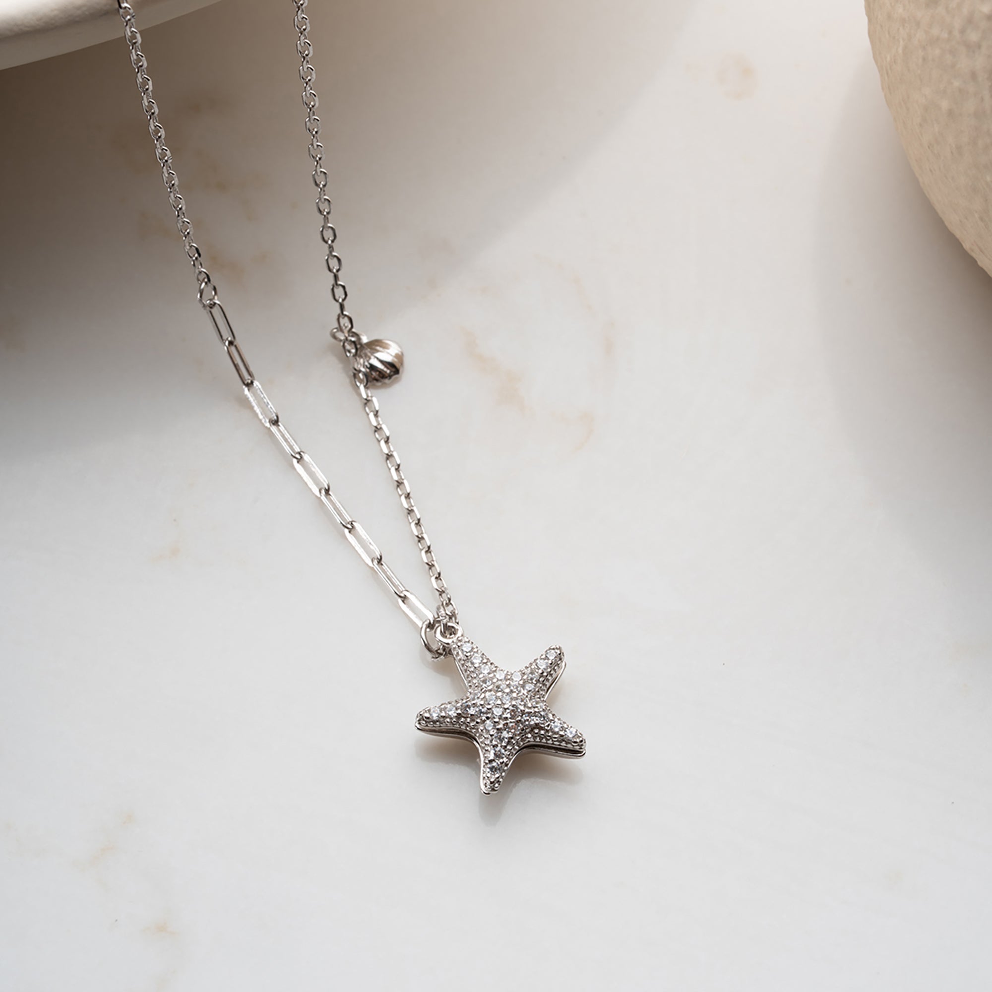 STERN PERAL KETTE | 925 SILBER