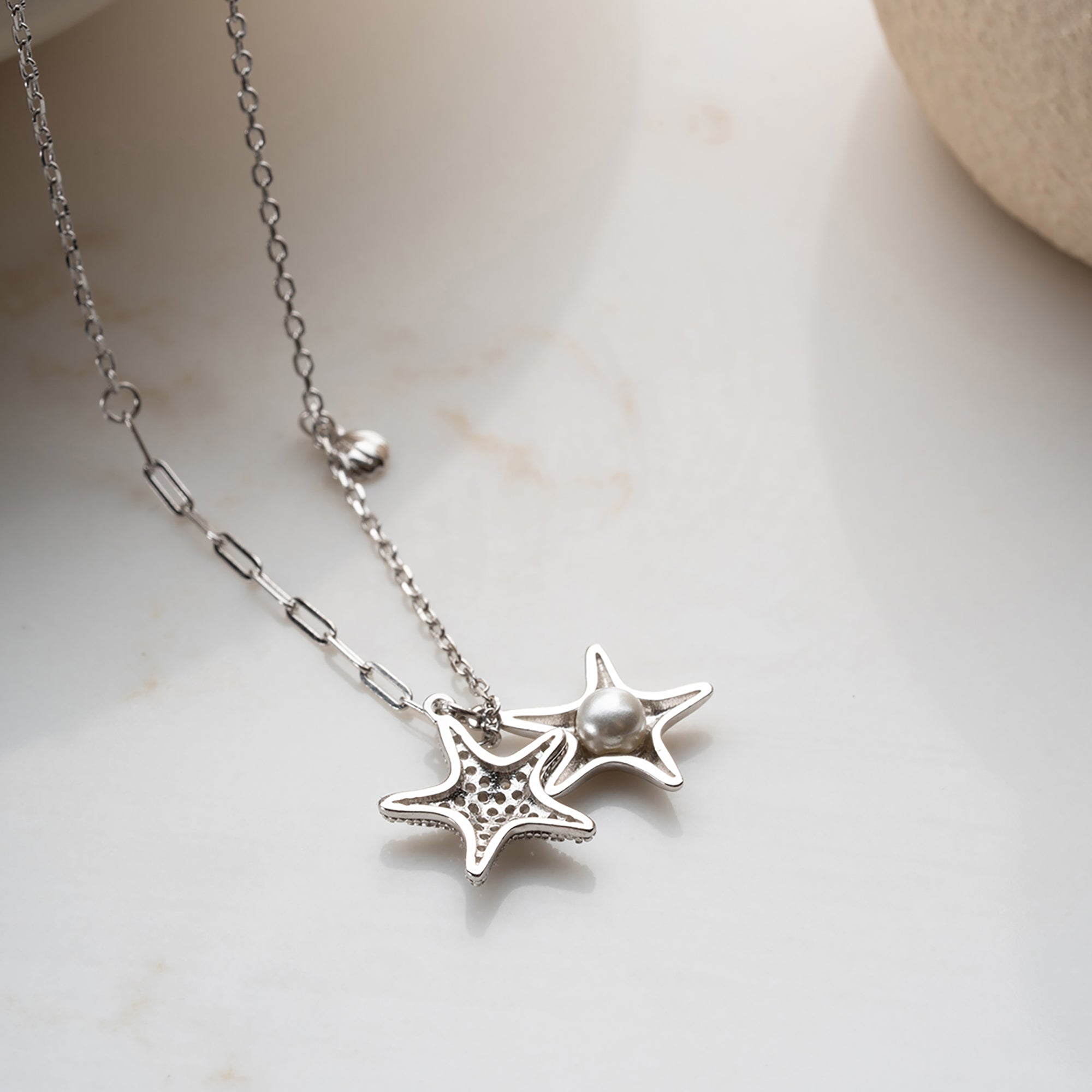 STERN PERAL KETTE | 925 SILBER