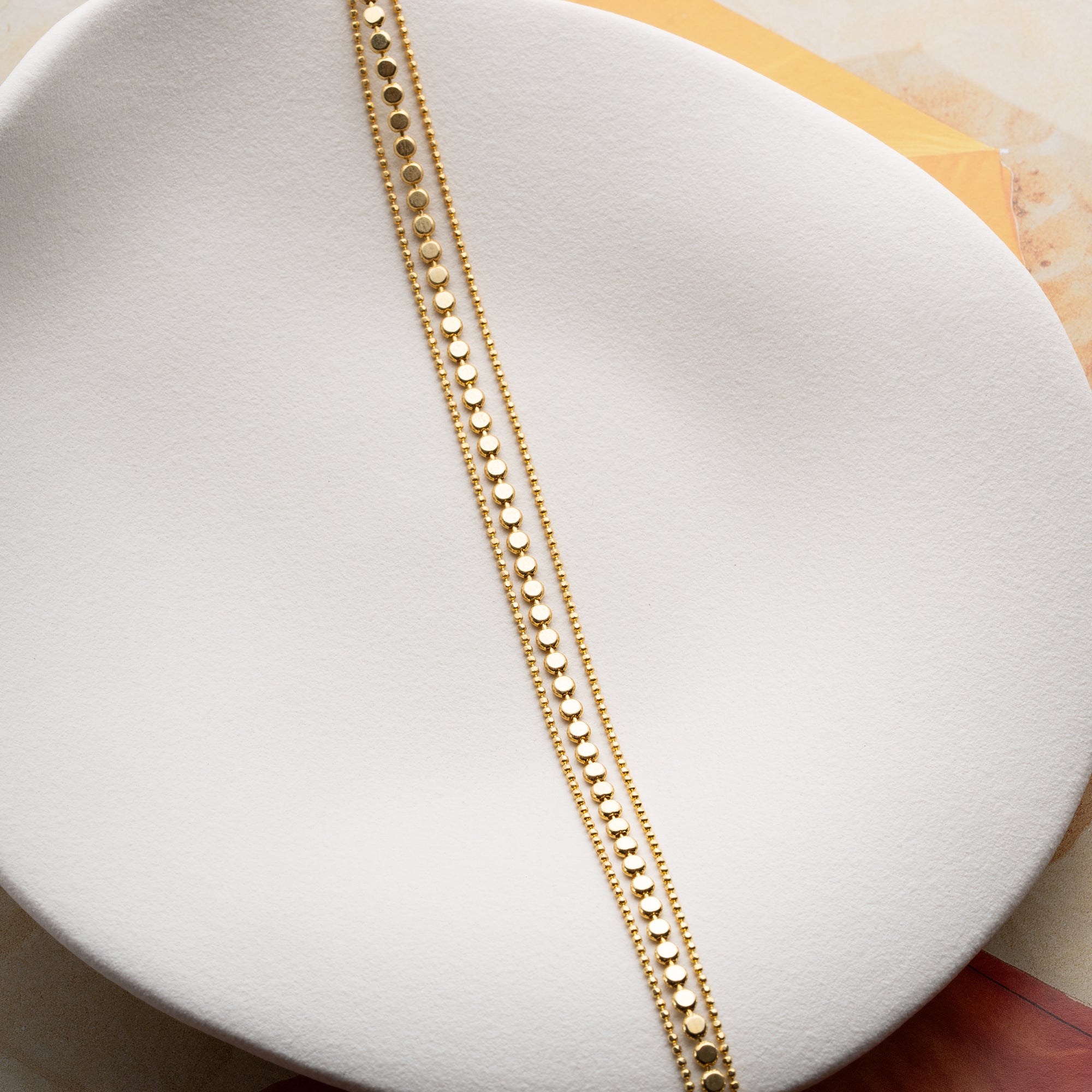 TRIARA FUSSKETTE | 925 SILBER