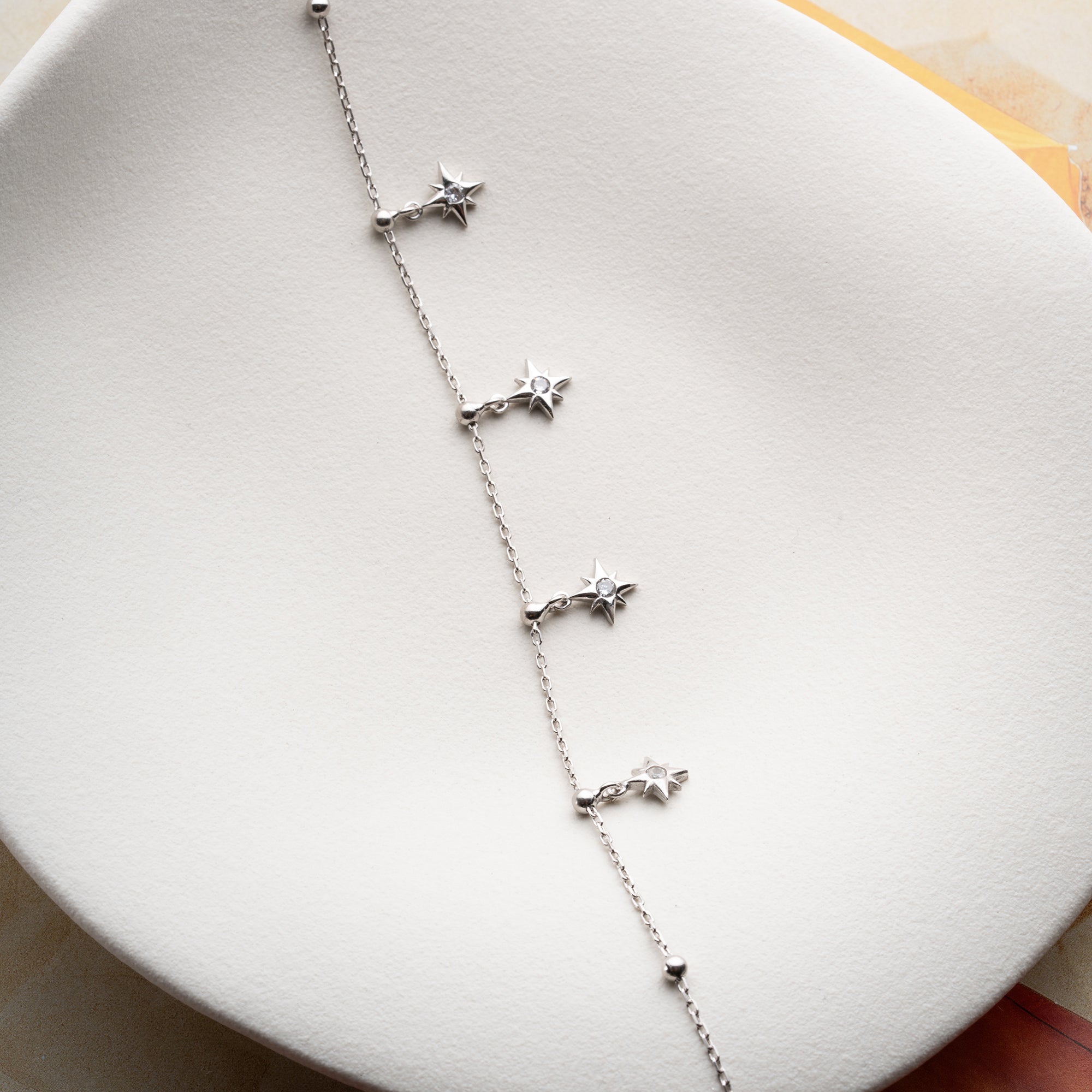 CELESTIA FUSSKETTE | 925 SILBER