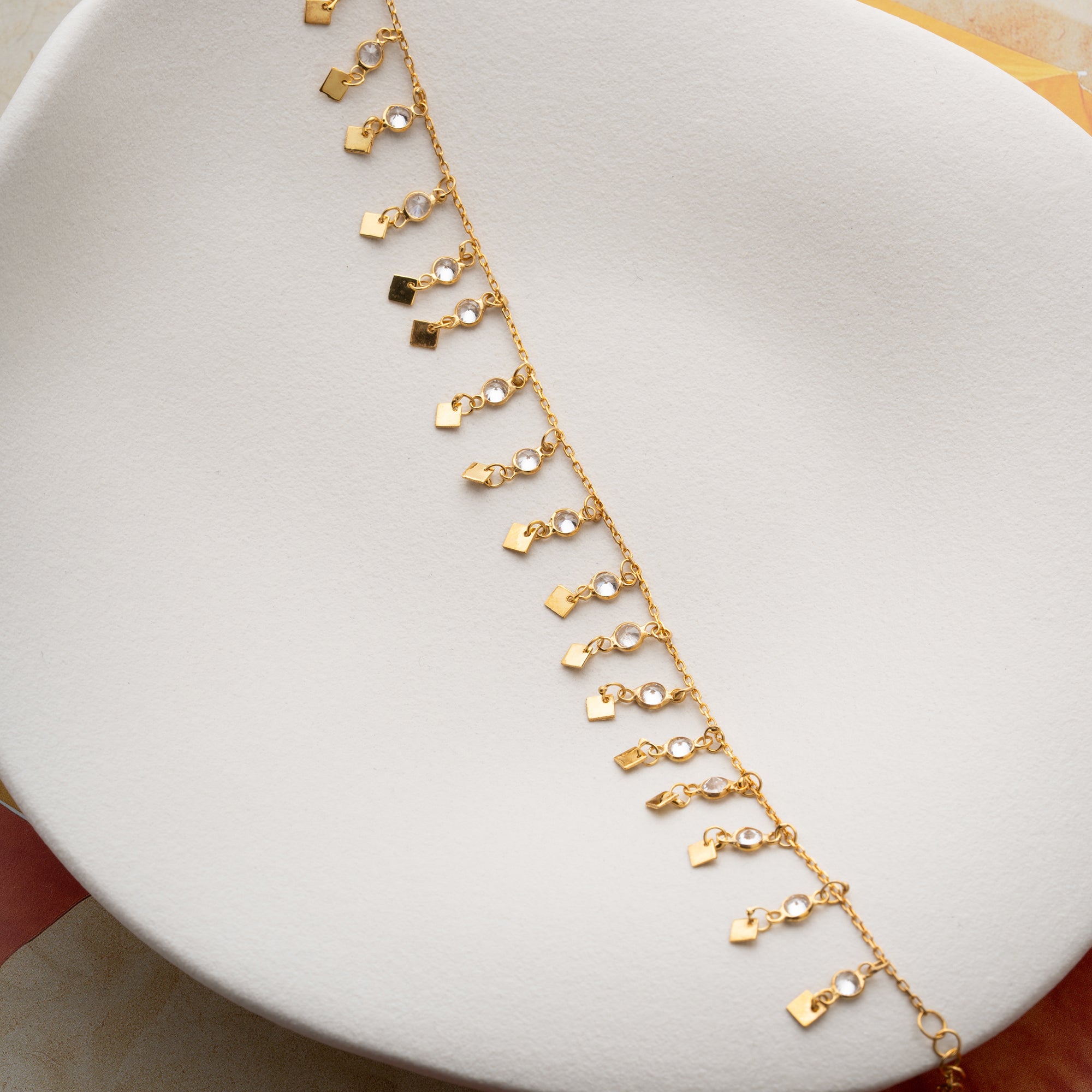 CHAKRA FUSSKETTE | 925 SILBER