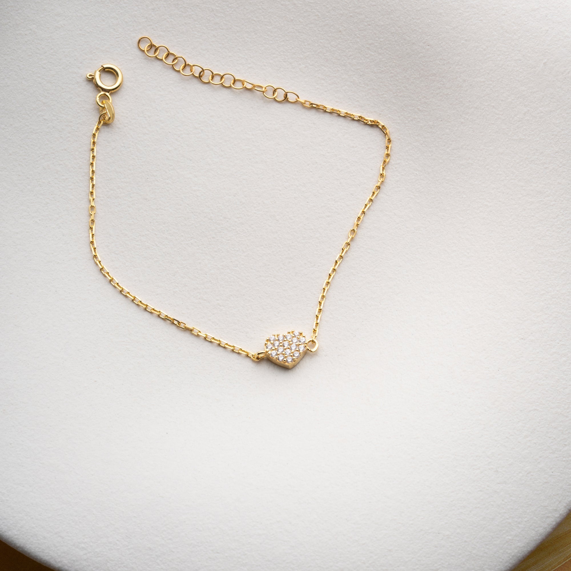 MINI HERZ ARMBAND | 925 SILBER