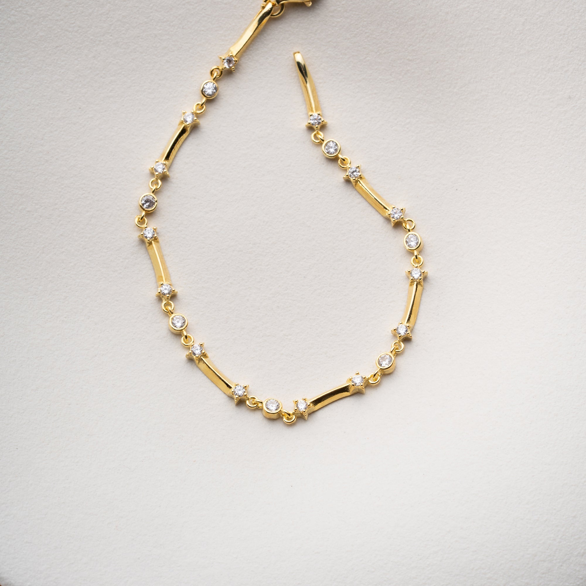 AVADA STONE ARMBAND | 925 SILBER