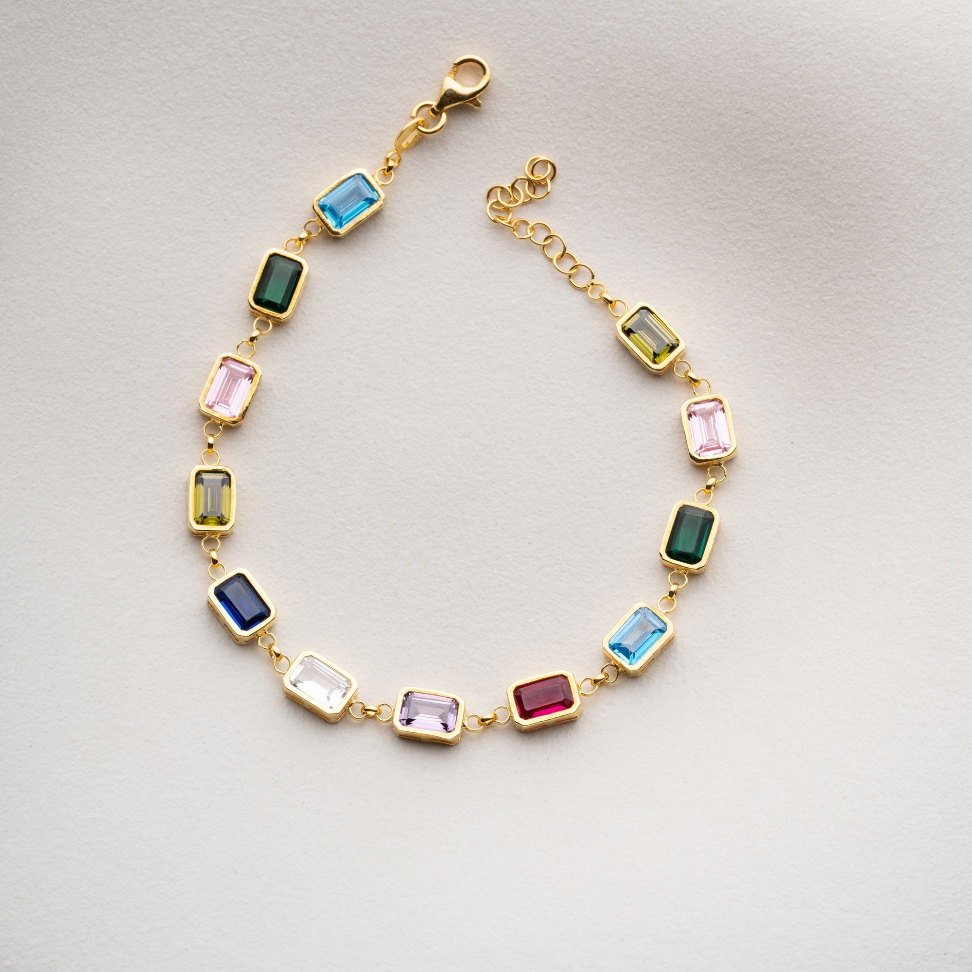 RUBIY ARMBAND | 925 SILBER