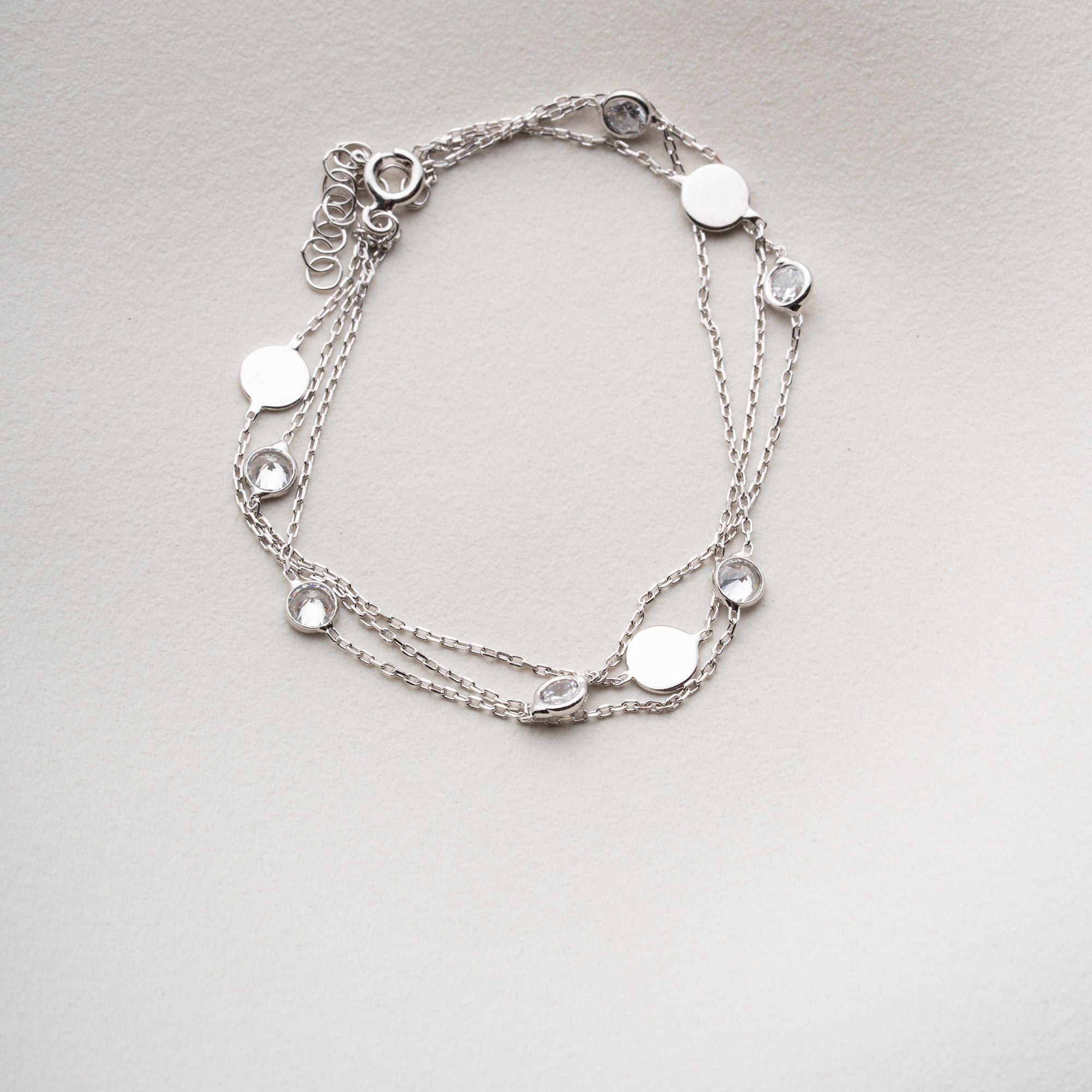 VOHO STONE ARMBAND | 925 SILBER