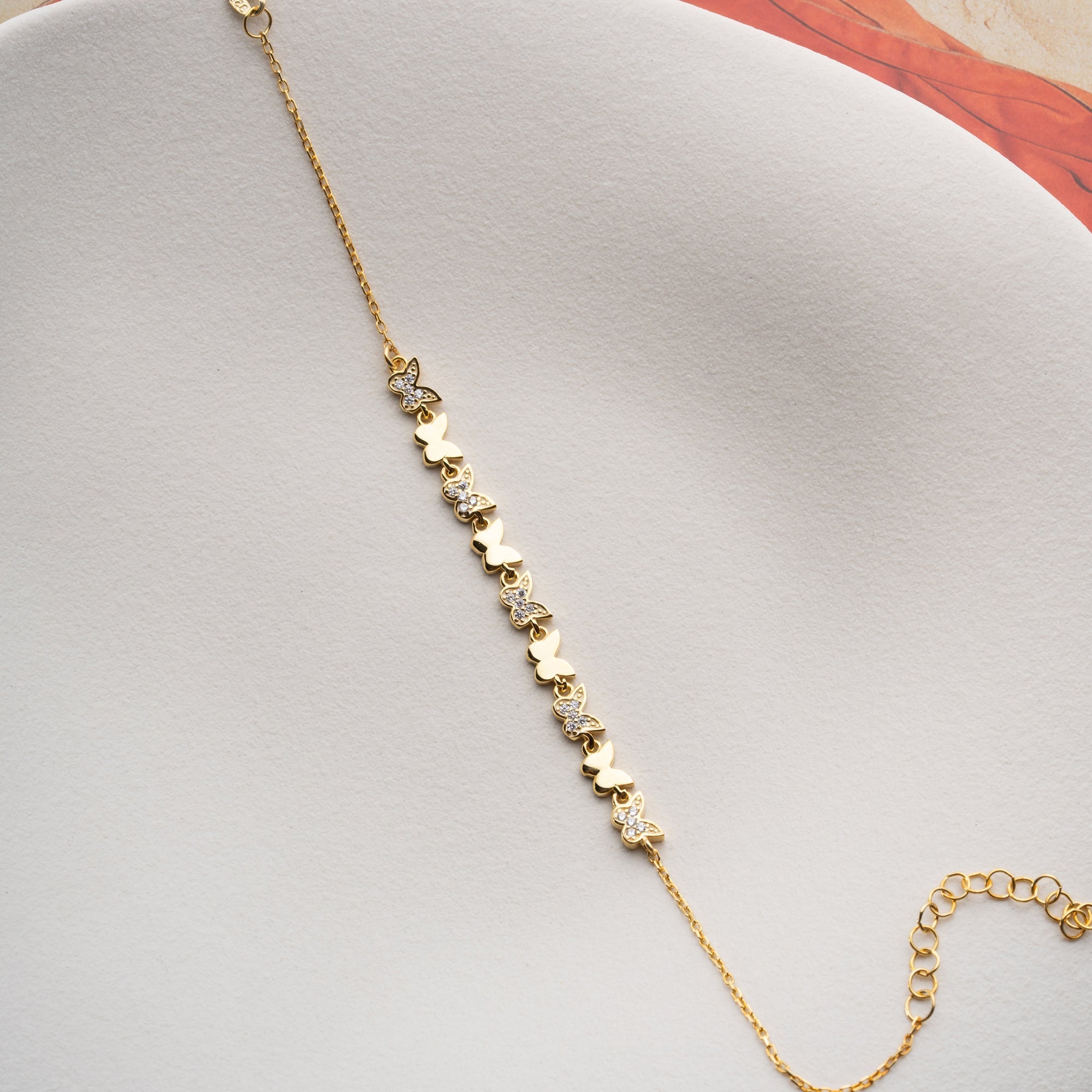 MINI BUTTERFLY ARMBAND | 925 SILBER