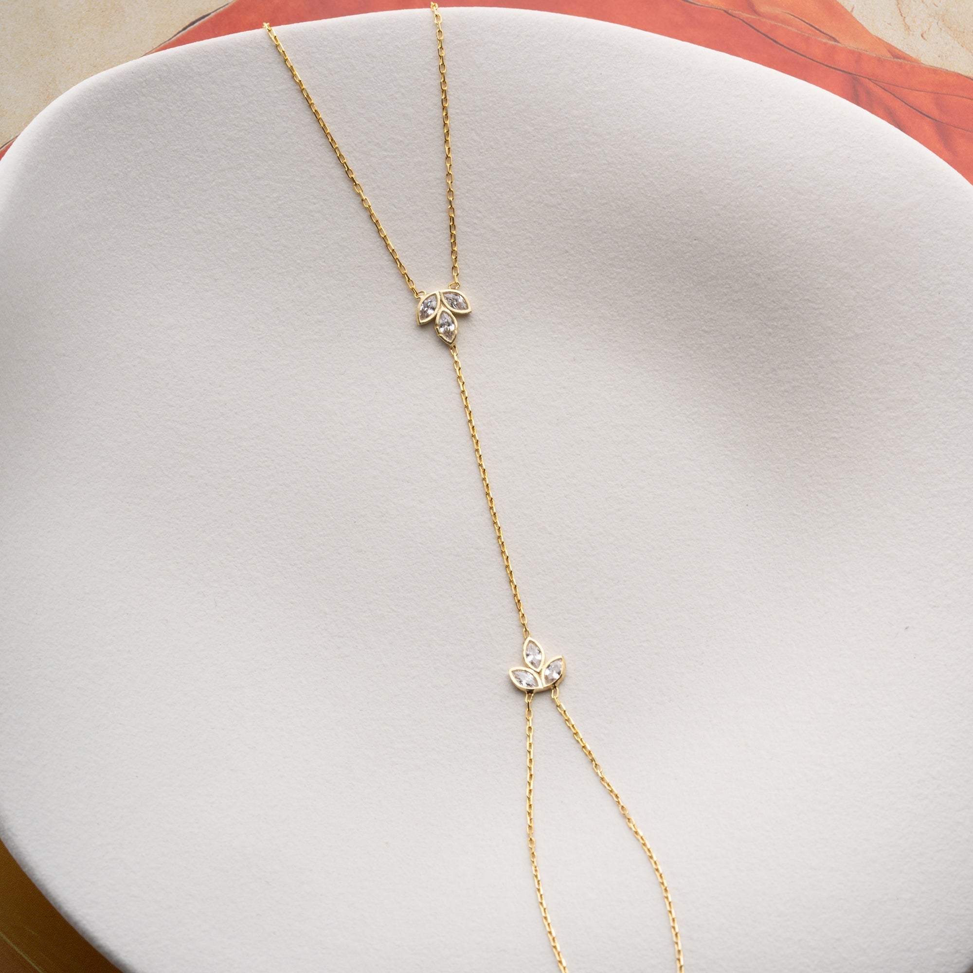 MINI LOTUS HANDKETTE | 925 SILBER