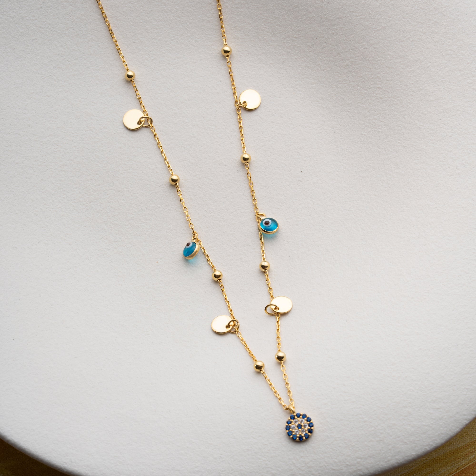 NAZAR COIN KETTE | 925 SILBER