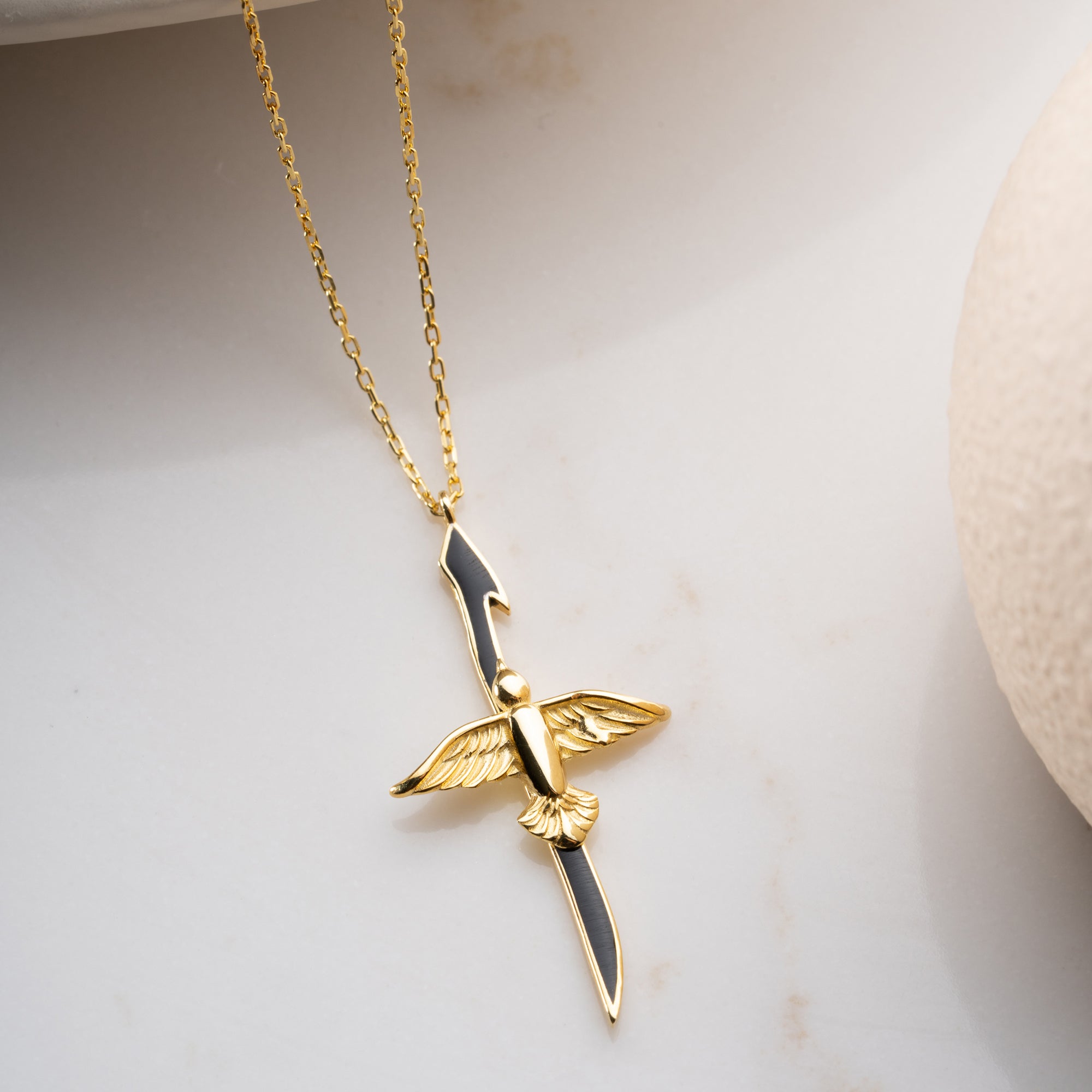 ELIF ANKA BLACK KETTE | 925 SILBER