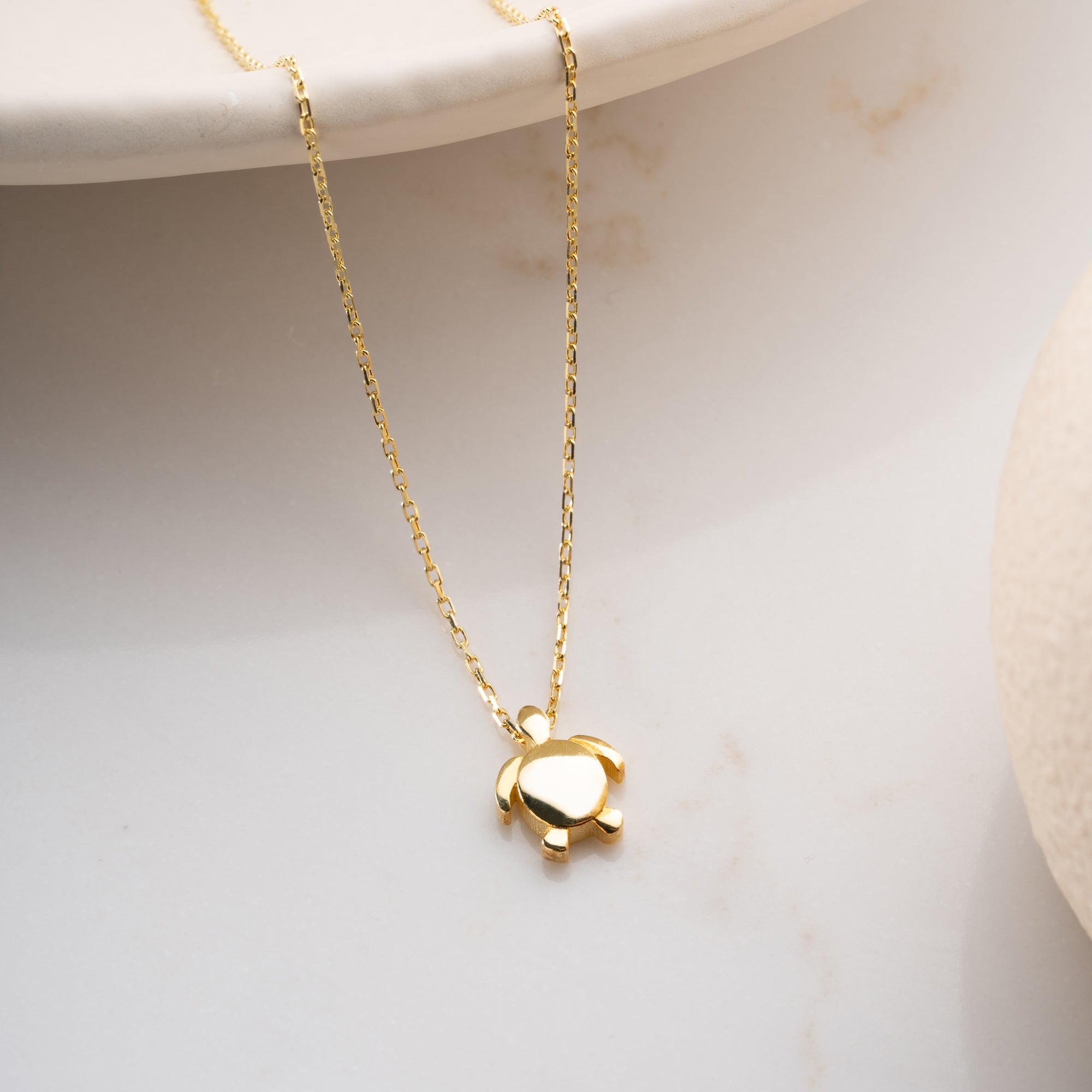 MINI TURTLE KETTE | 925 SILBER