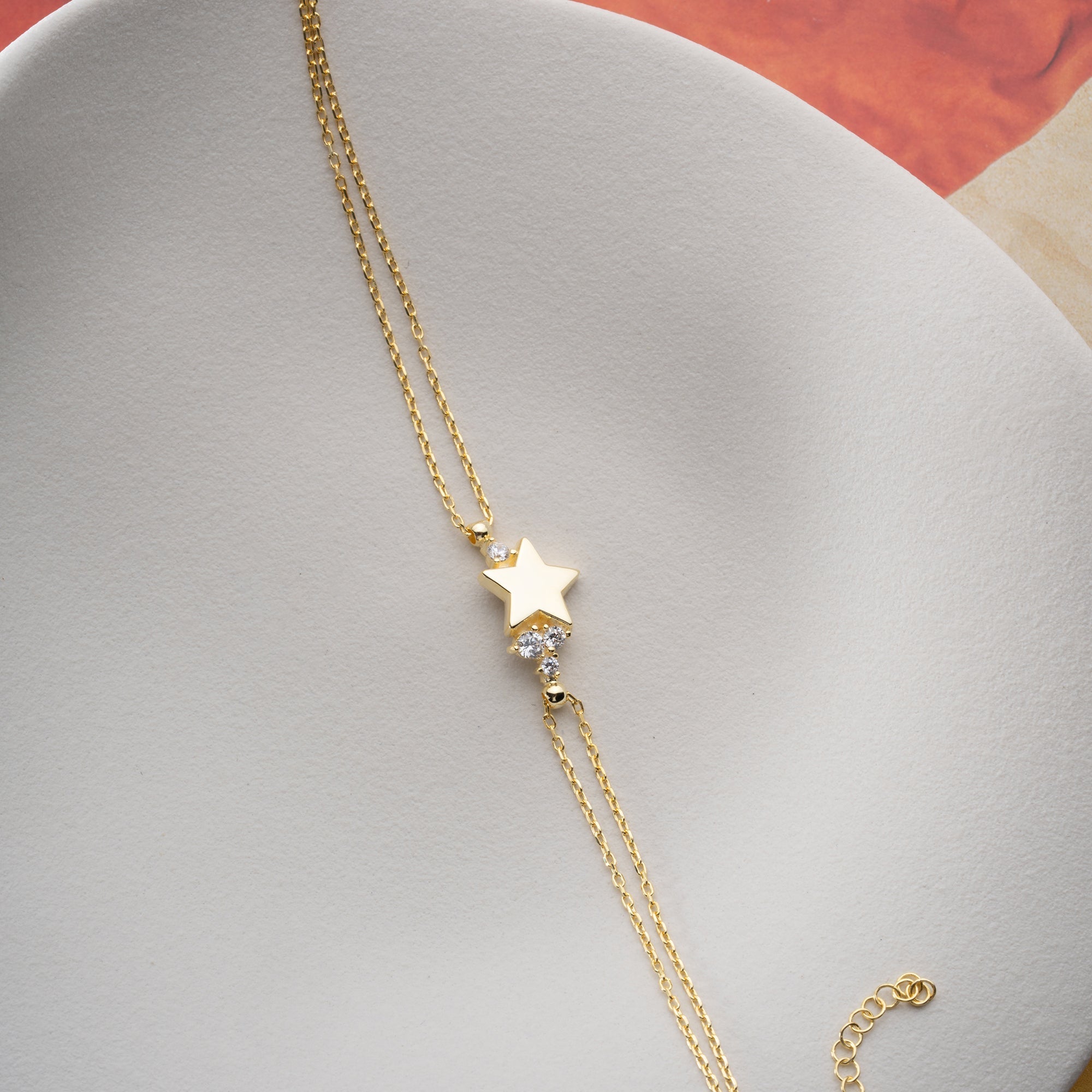 STERN STONE ARMBAND | 925 SILBER