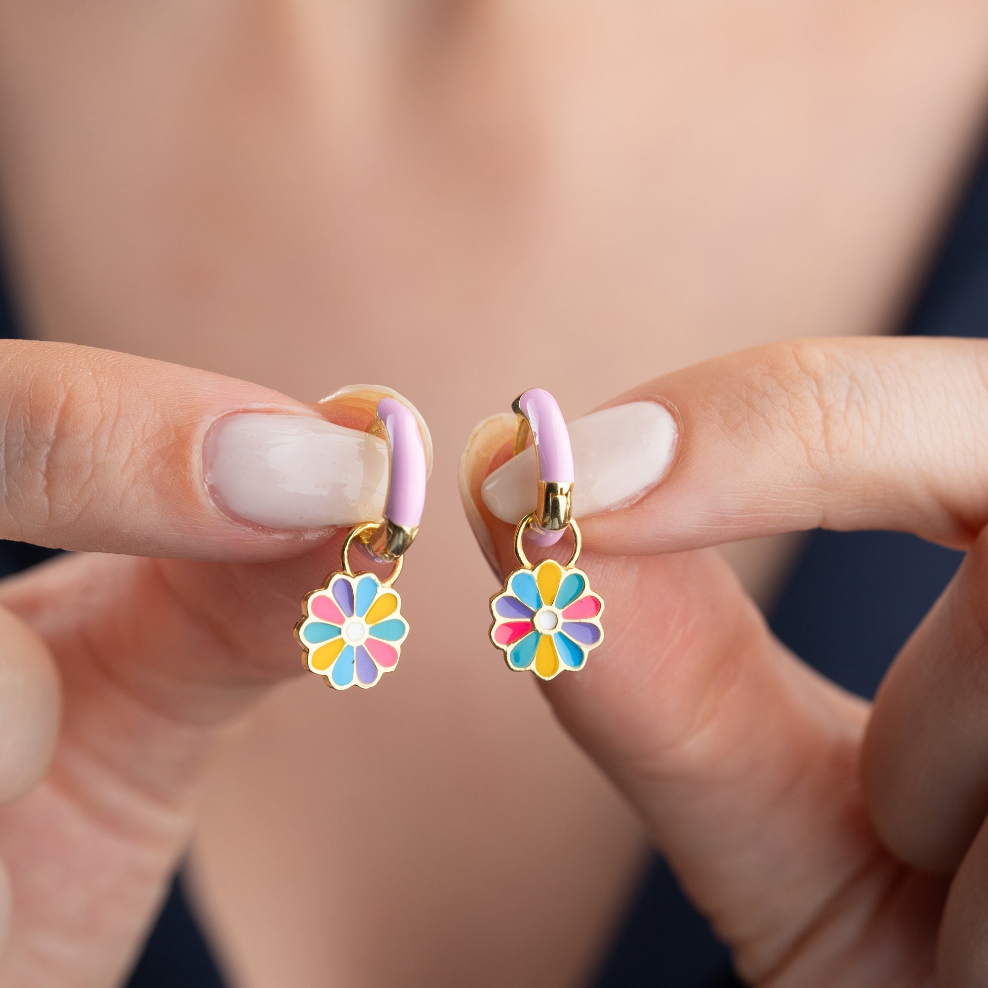 KINDER DAISY OHRRINGE| 925 SILBER