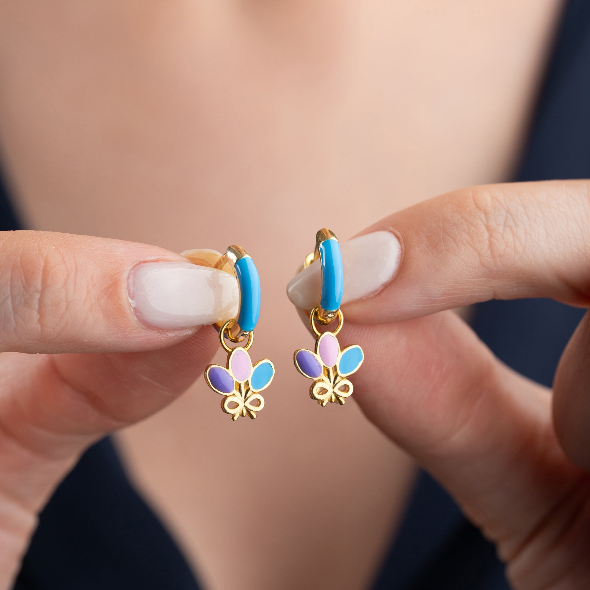 KINDER BALLON OHRRINGE| 925 SILBER