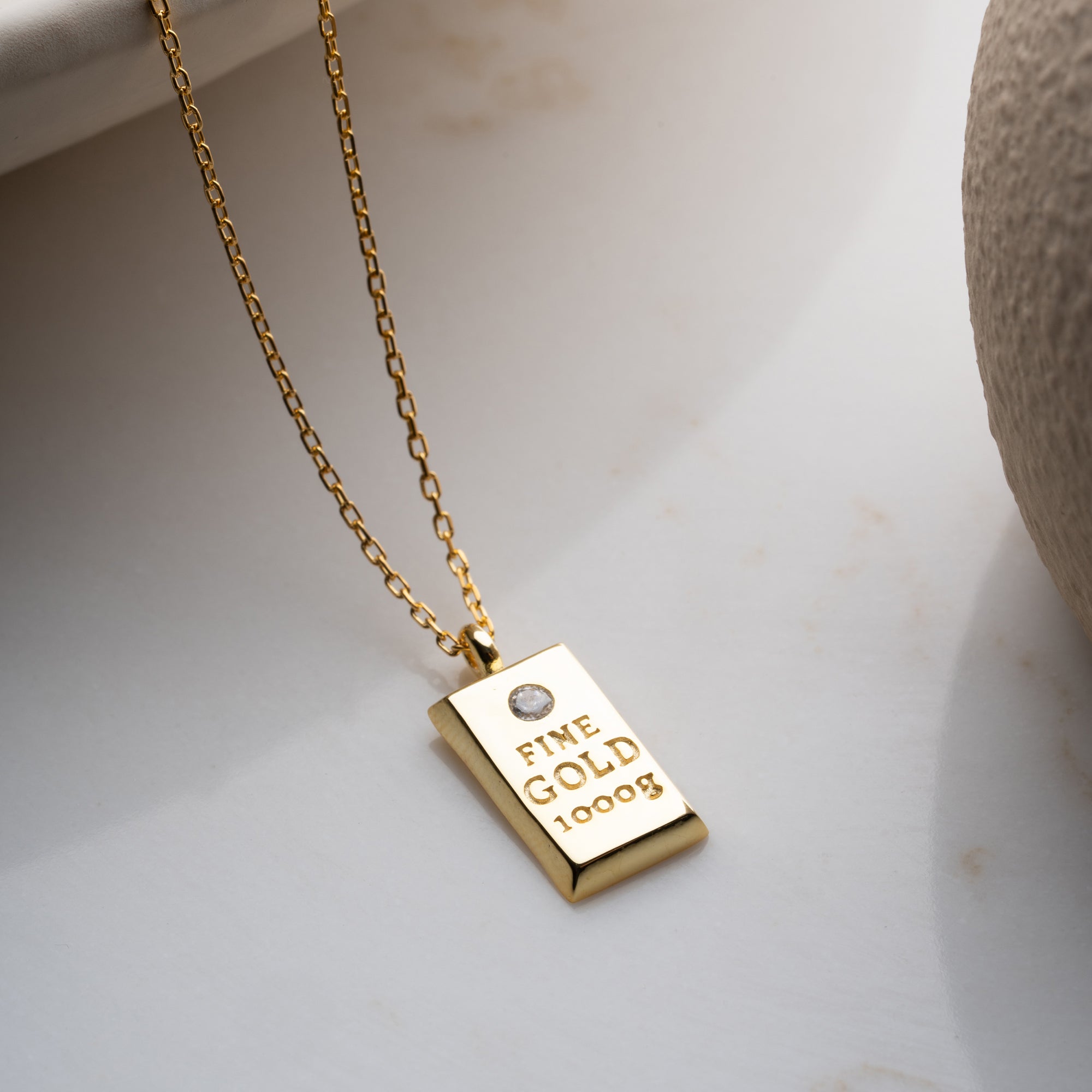 FINE GOLD KETTE | 925 SILBER