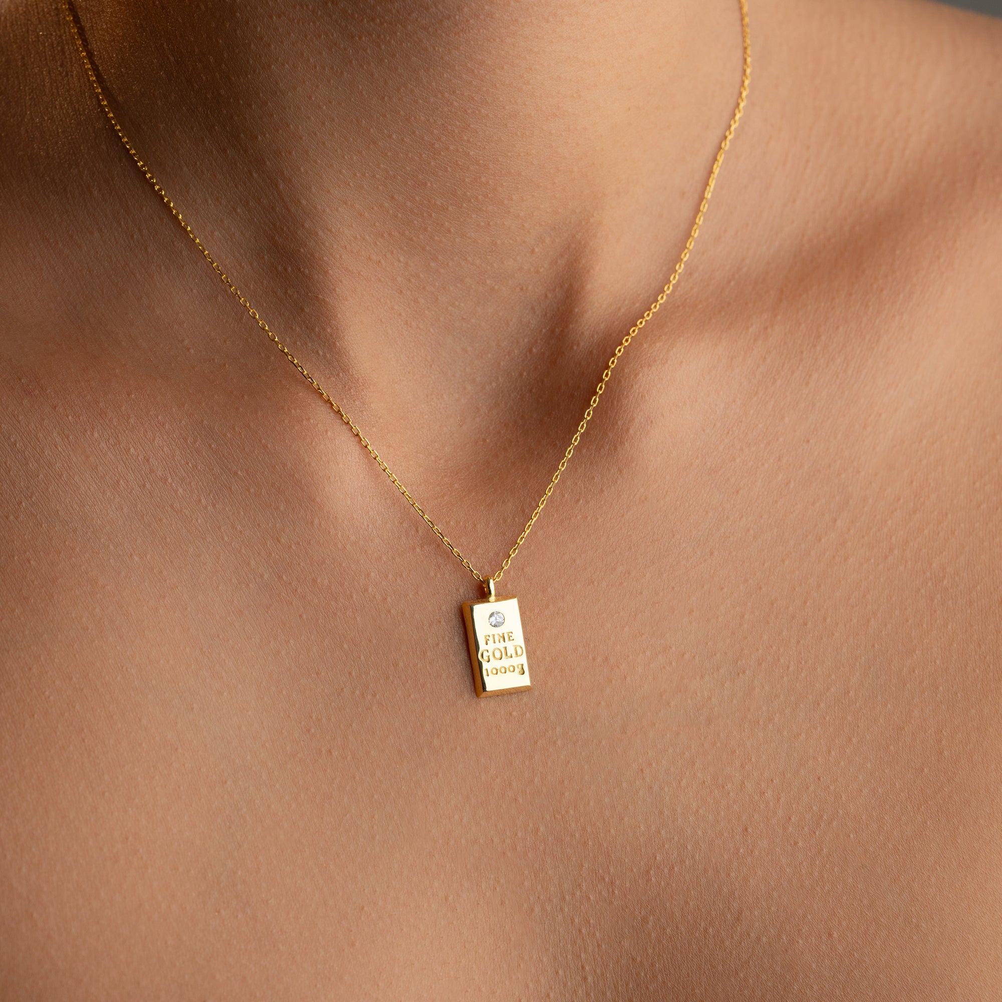 FINE GOLD KETTE | 925 SILBER