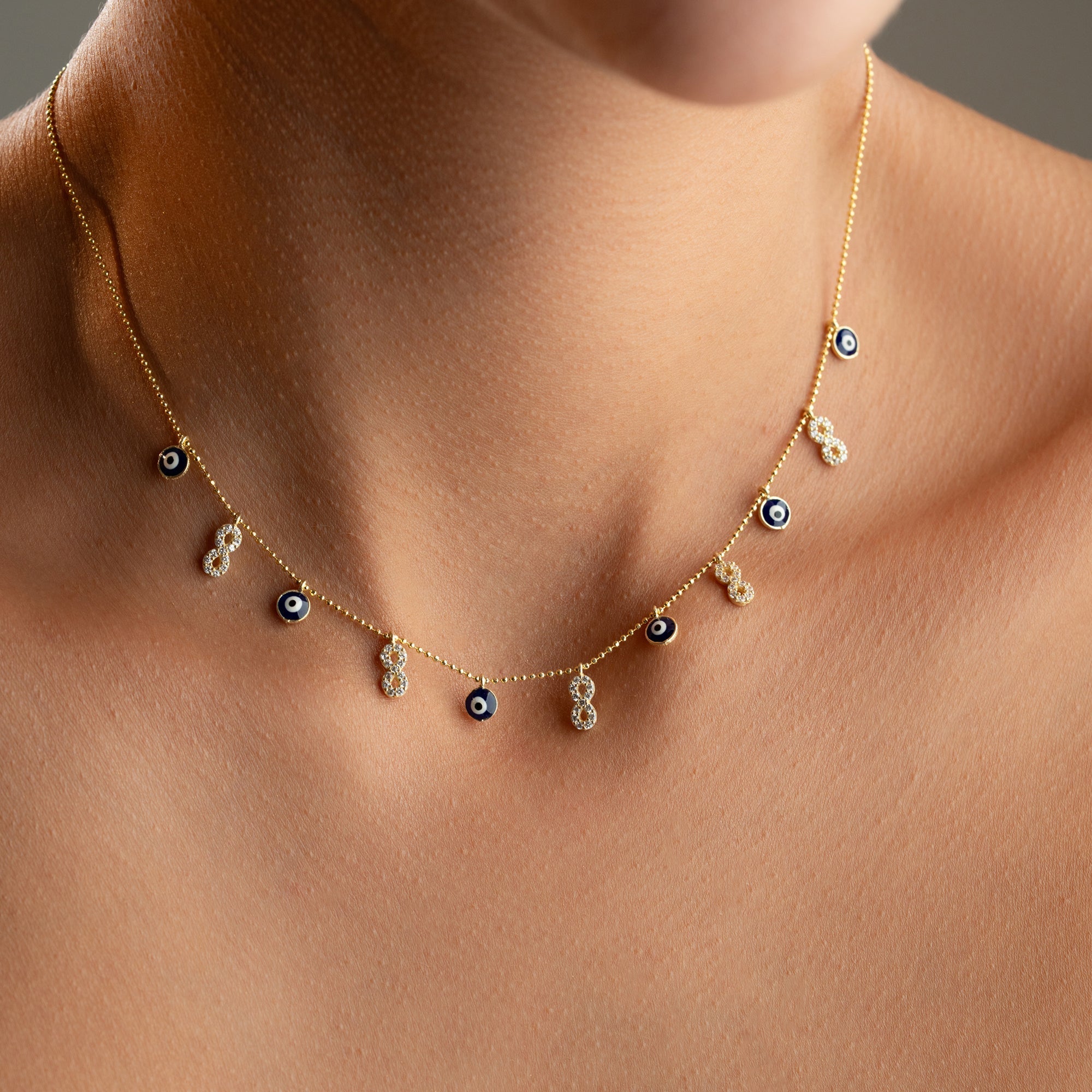 INFINITY X NAZAR KETTE | 925 SILBER