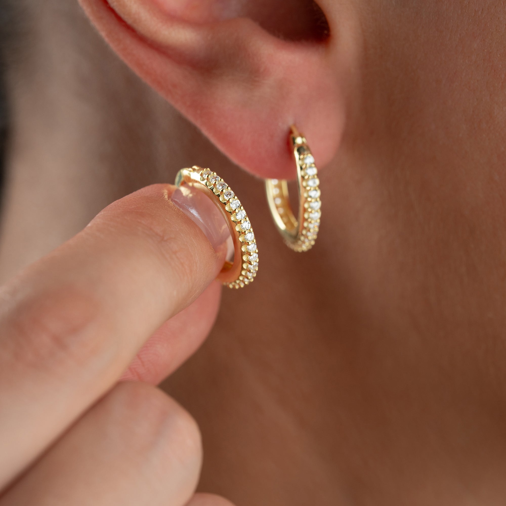 MINI GIVE OHRRINGE | 925 SILBER