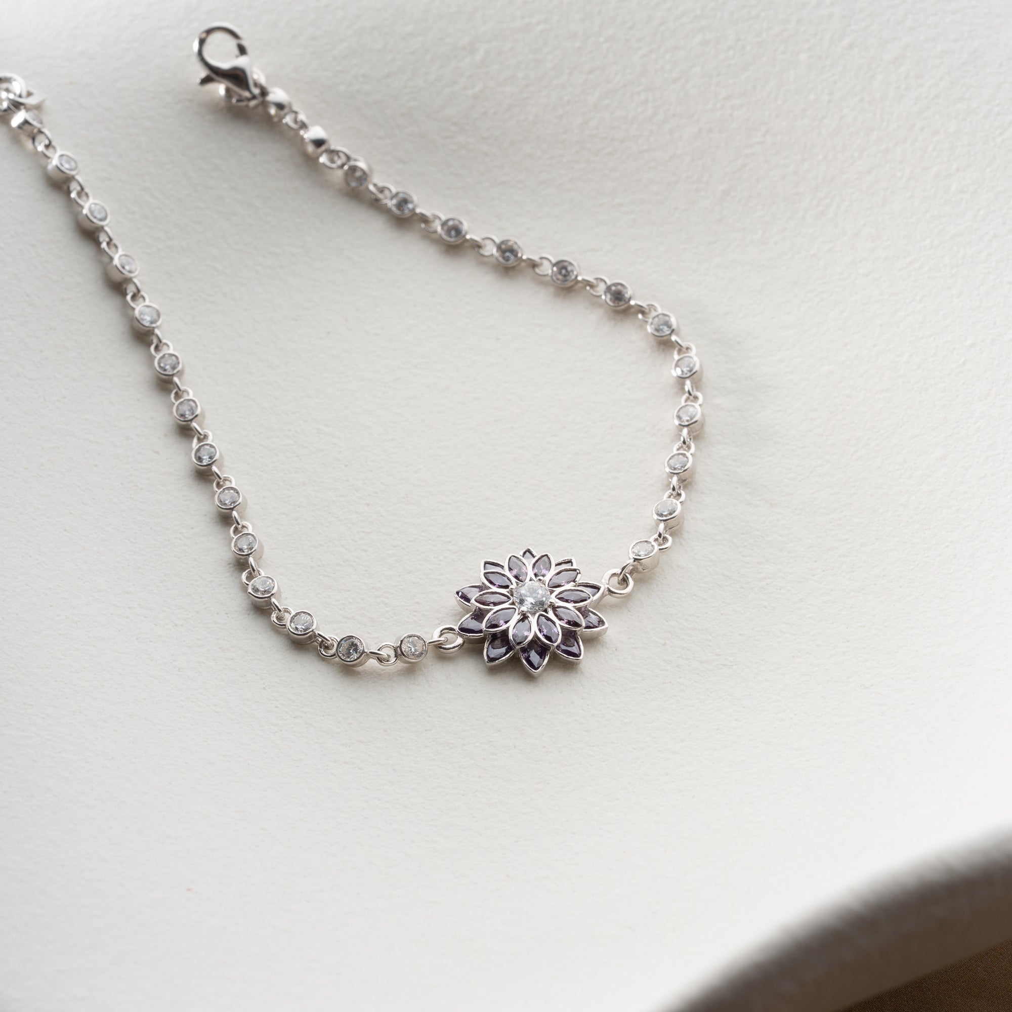 LOTUS ARMKETTE | 925 SILBER