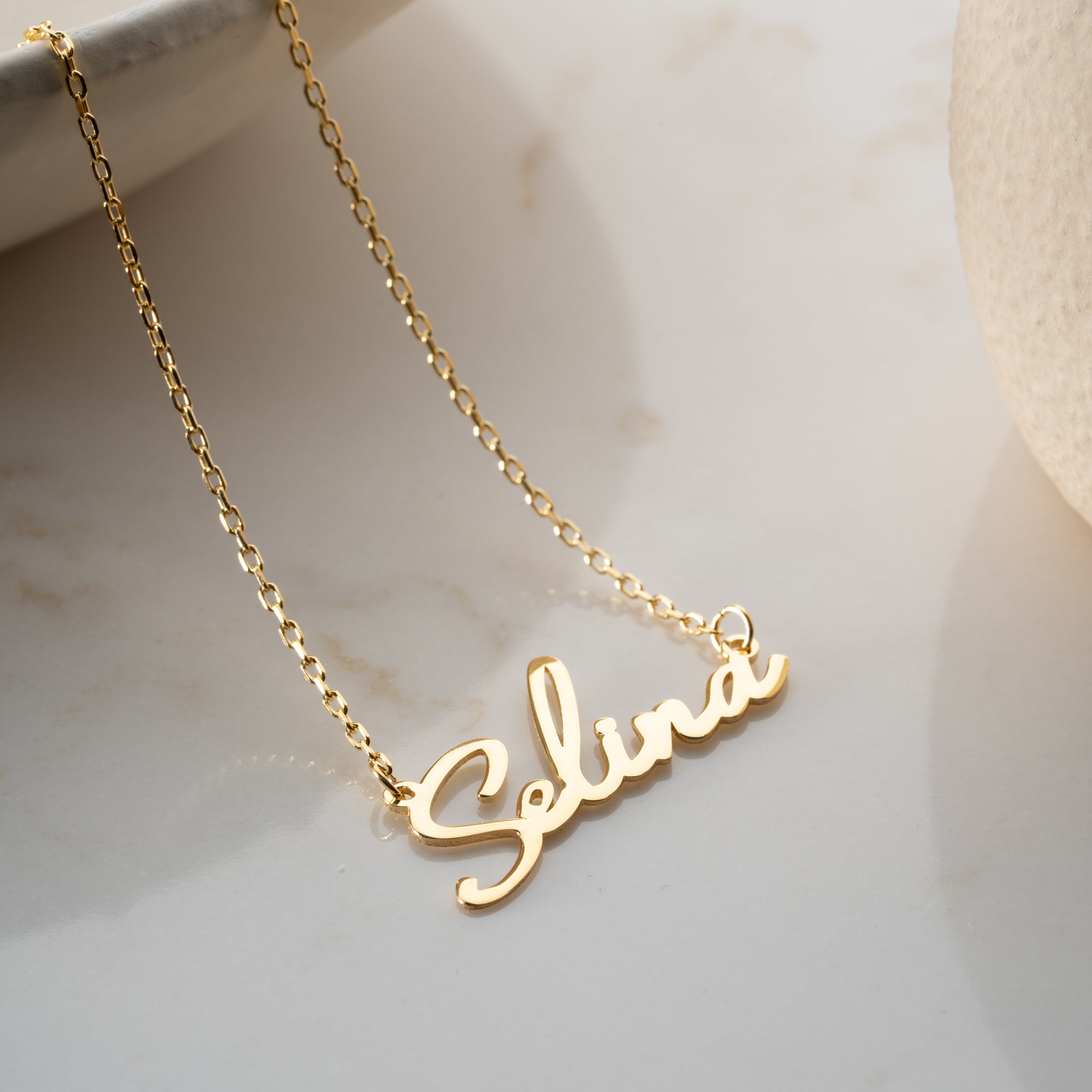 NAMENSKETTE SCHRIFTART CAPETOWN | 925 SILBER