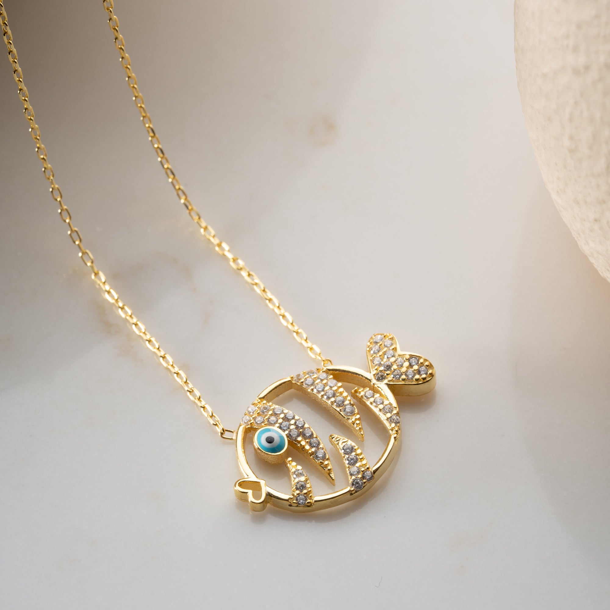 FISCH NAZAR HALSKETTE | 925 SILBER