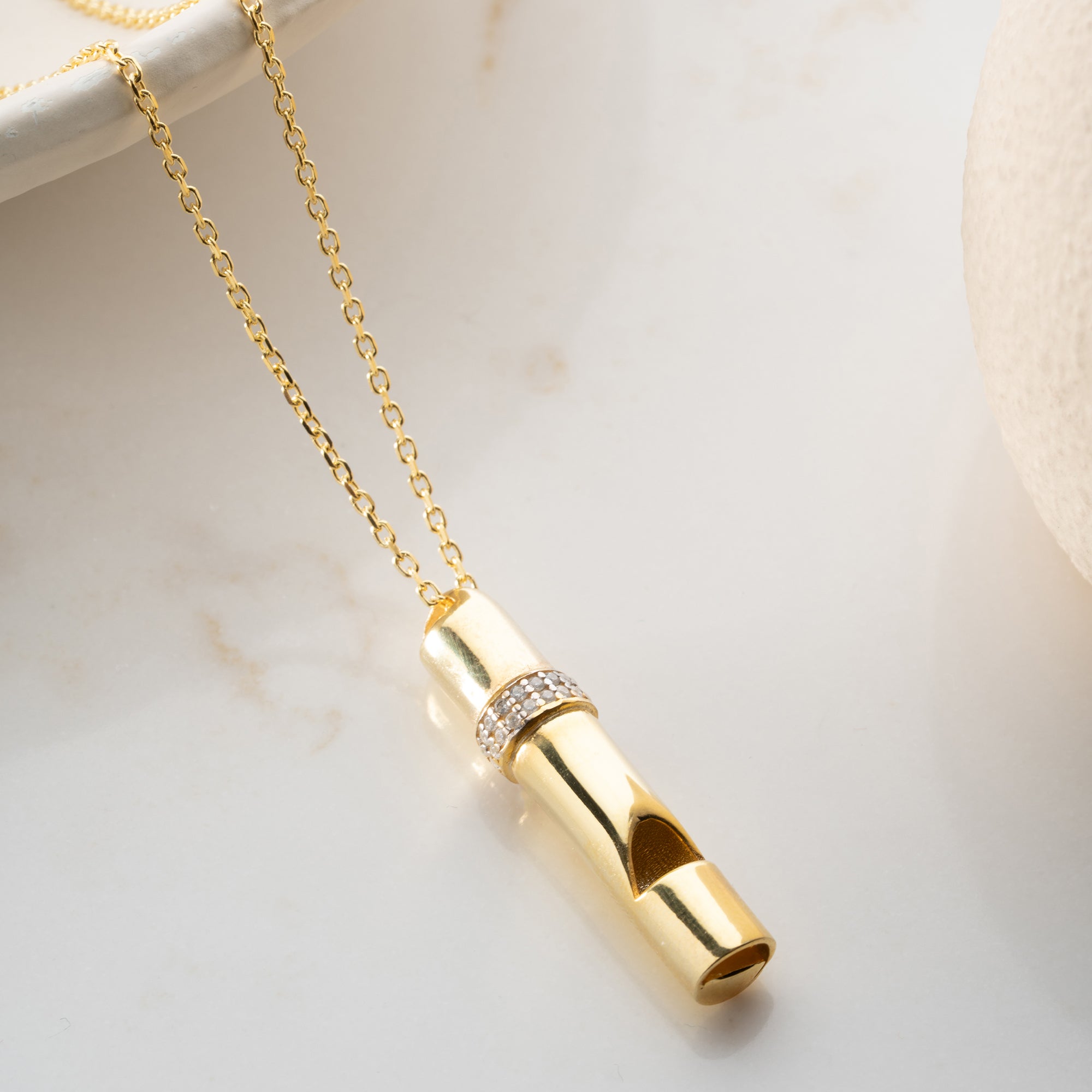 PFEIFE HALSKETTE | 925 SILBER