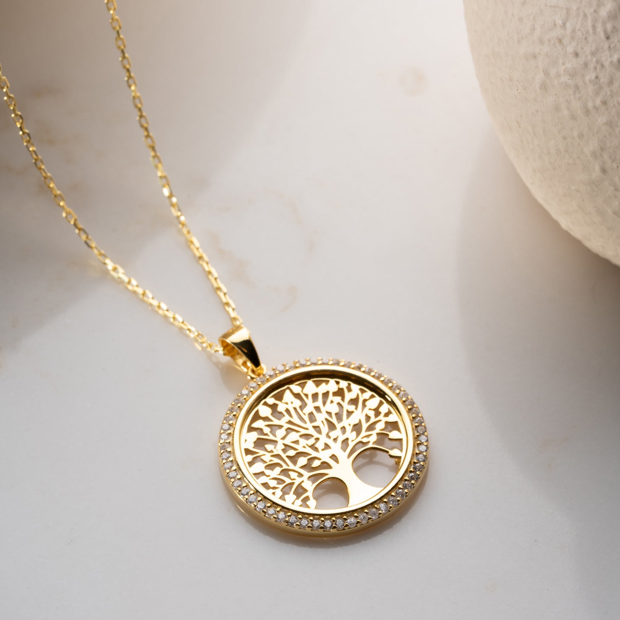 LEBENSBAUM HALSKETTE | 925 SILBER