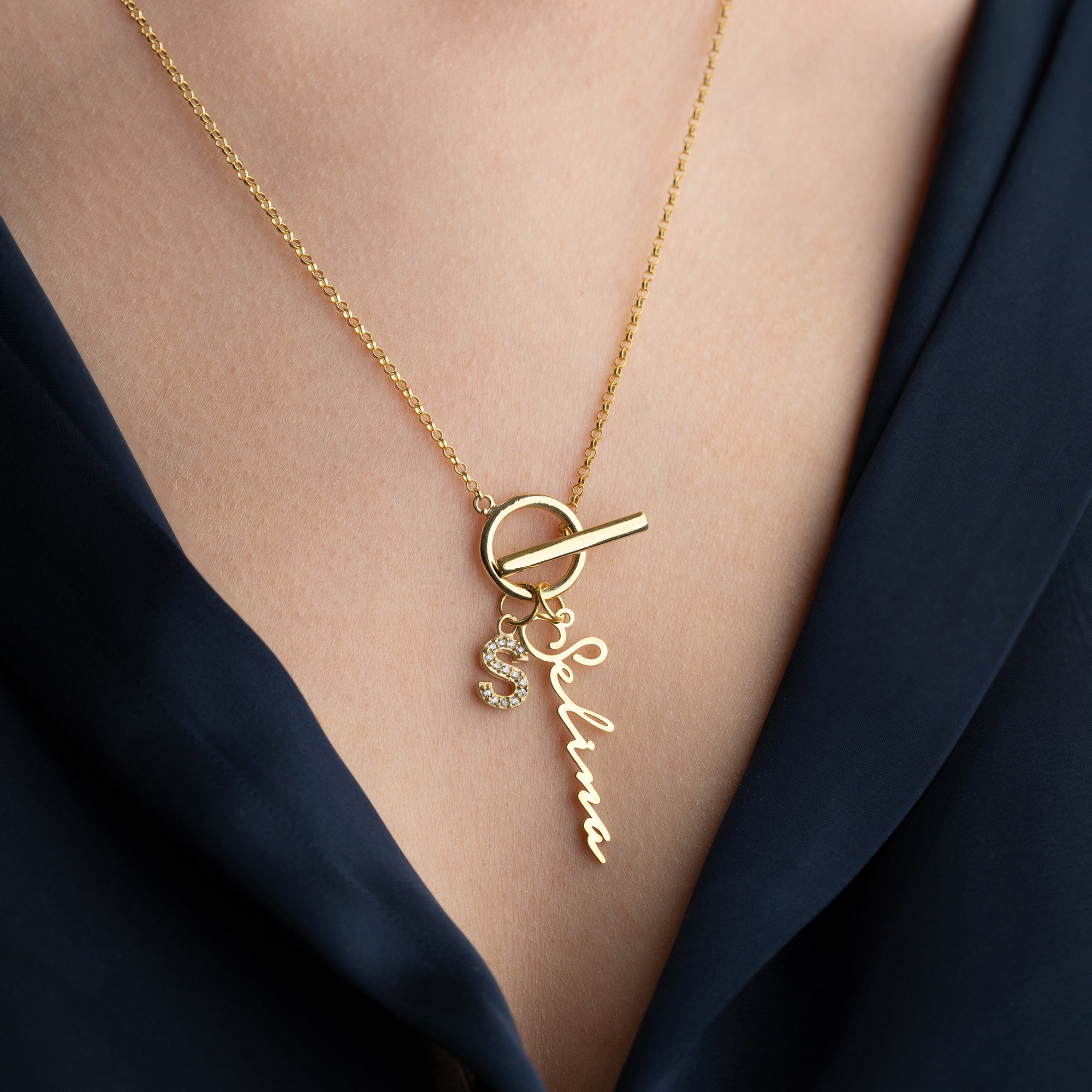 RUNDE CHAIN NAMENSKETTE | 925 SILBER