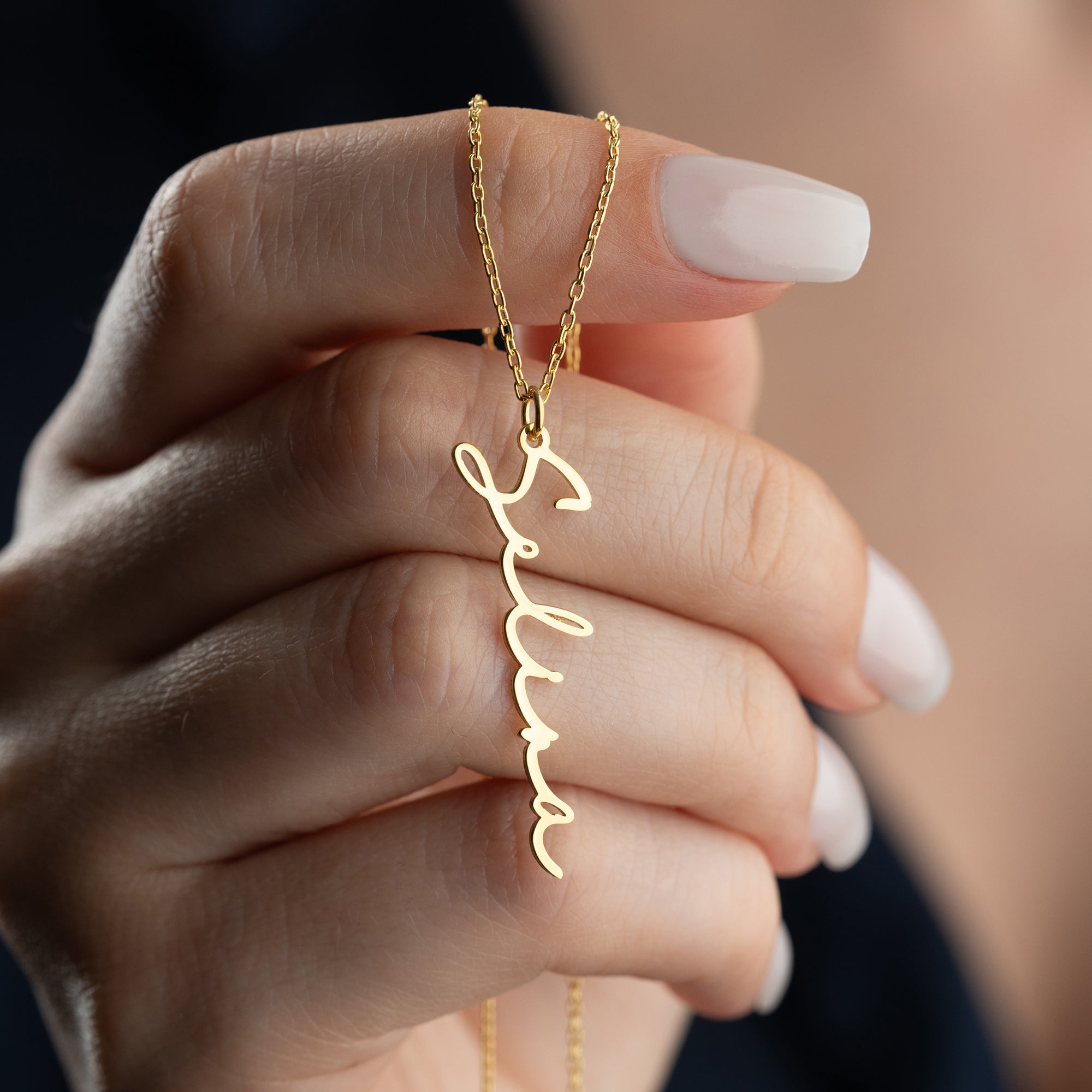 ENGLISH NOTERA NAMENSKETTE | 925 SILBER