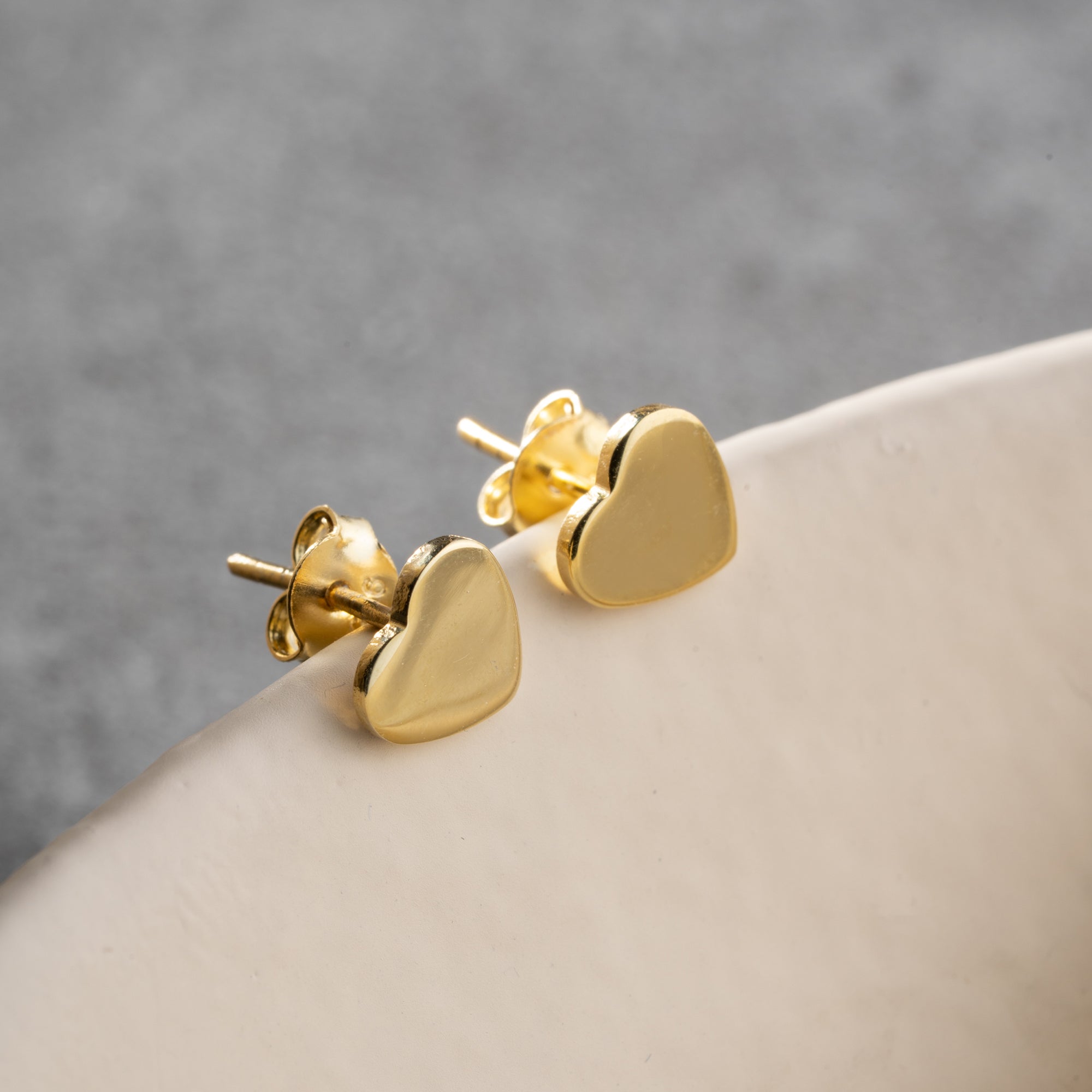 MINI HERZ OHRRINGE | 925 SILBER