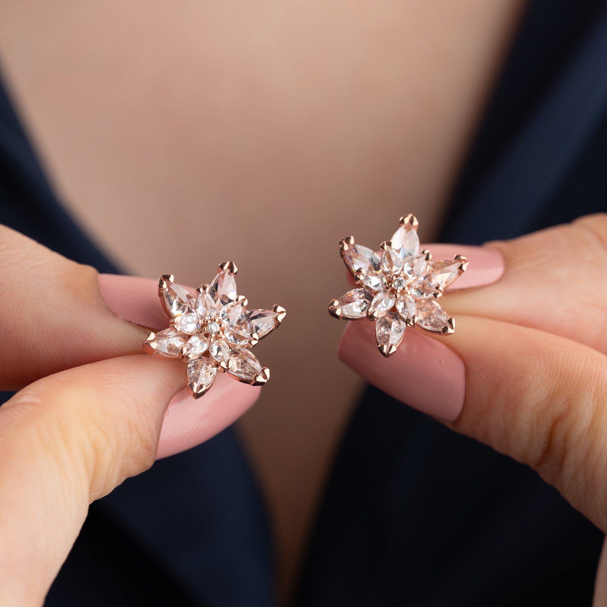 PHOEBE LOTUS OHRRINGE | 925 SILBER