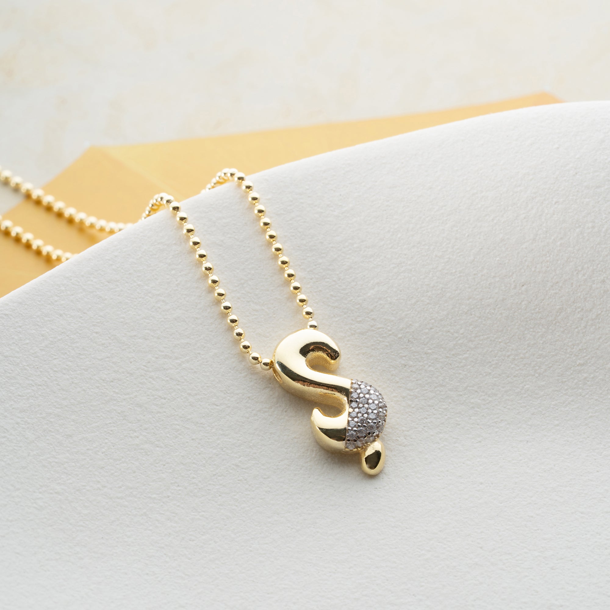 BUBBLE BUCHSTABENKETTE | 925 SILBER