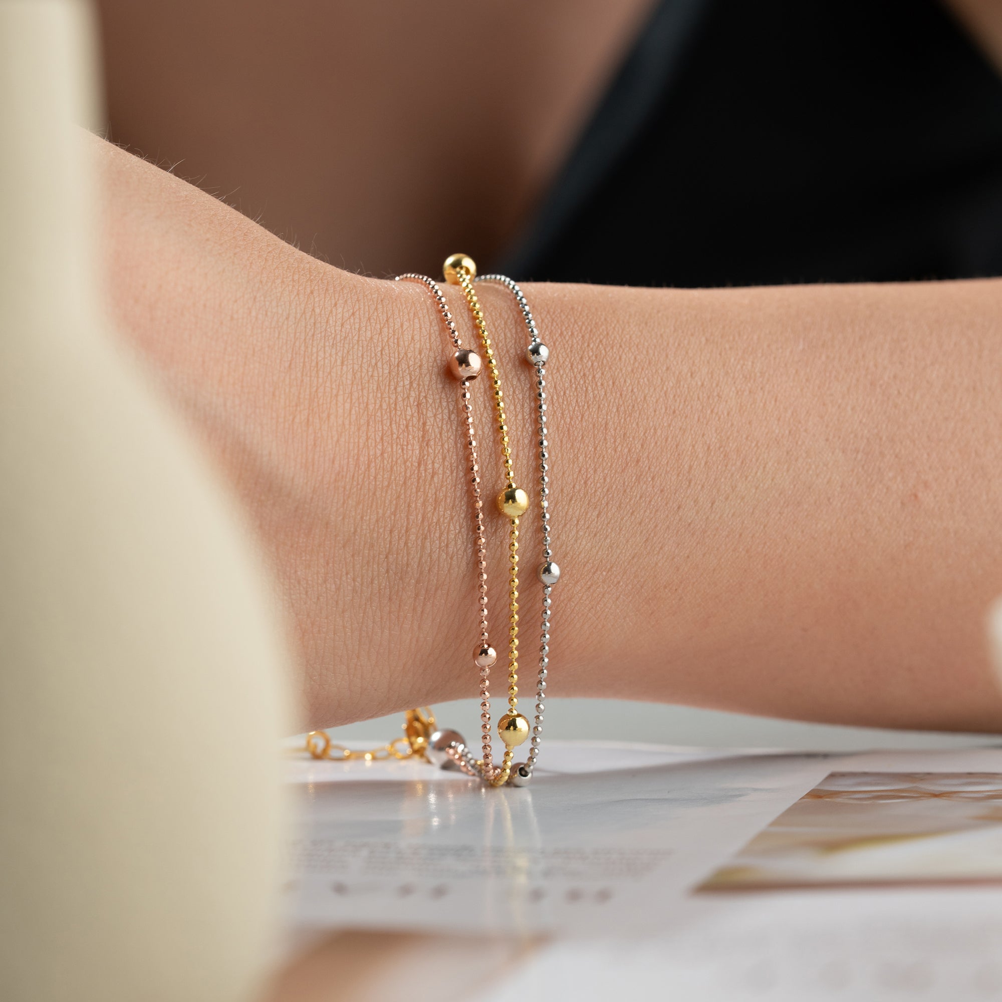 TRICOLOR ARMBAND | 925 SILBER