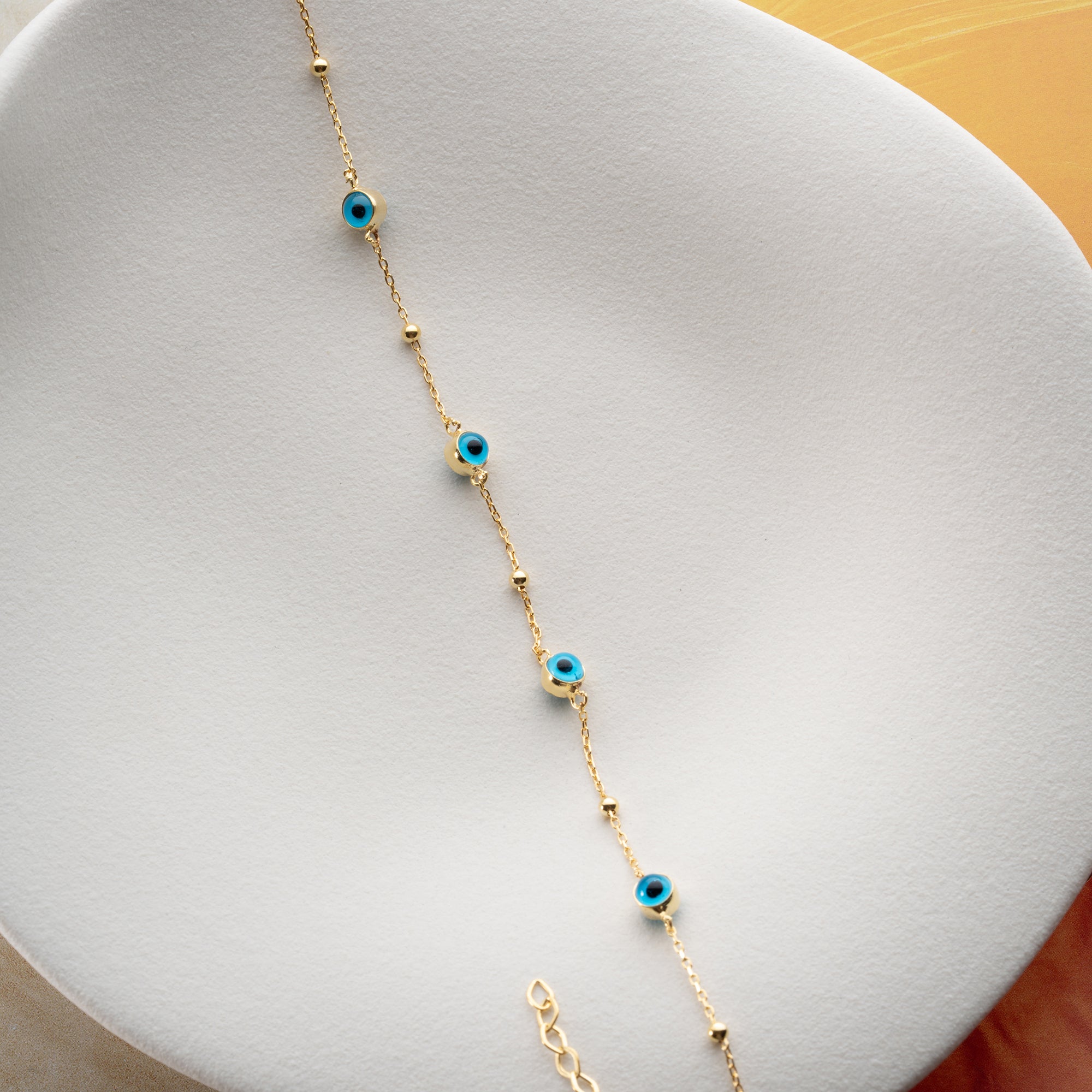 BULLET NAZAR ARMBAND | 925 SILBER