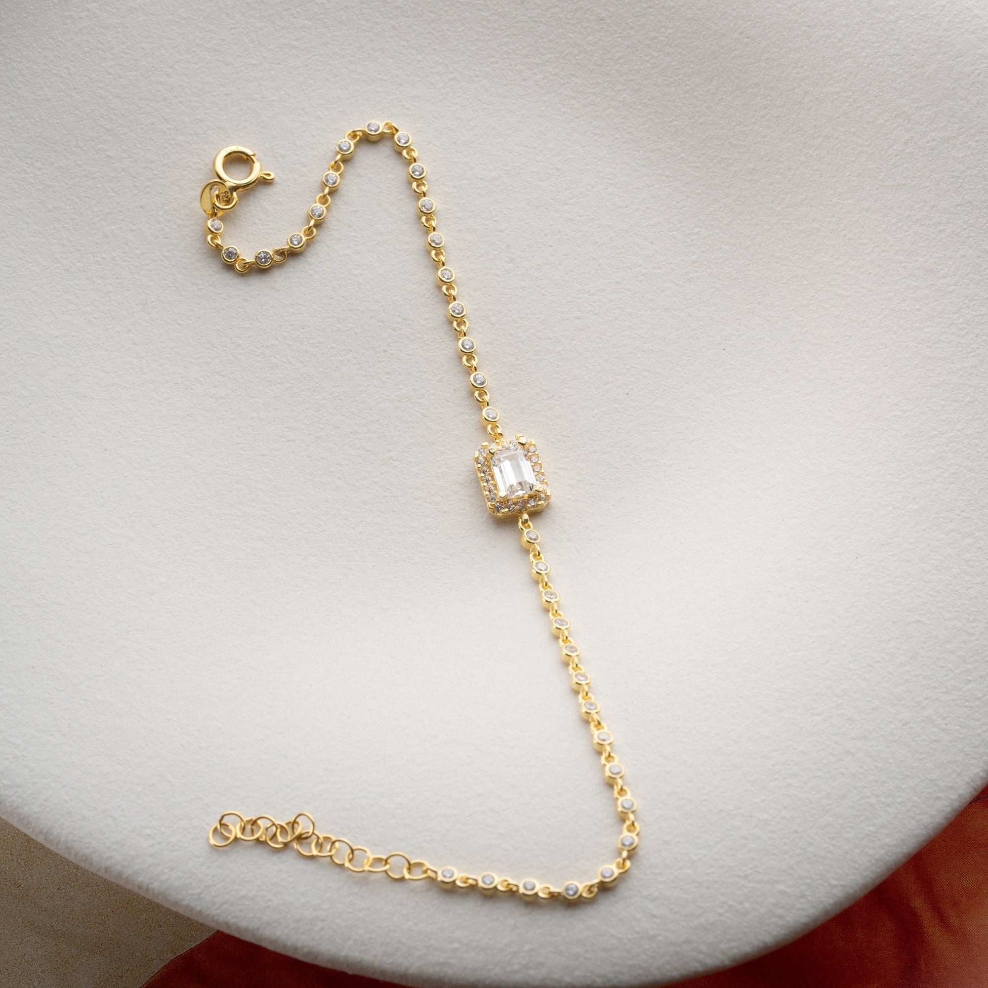 LEOS BAGUETTE ARMBAND | 925 SILBER