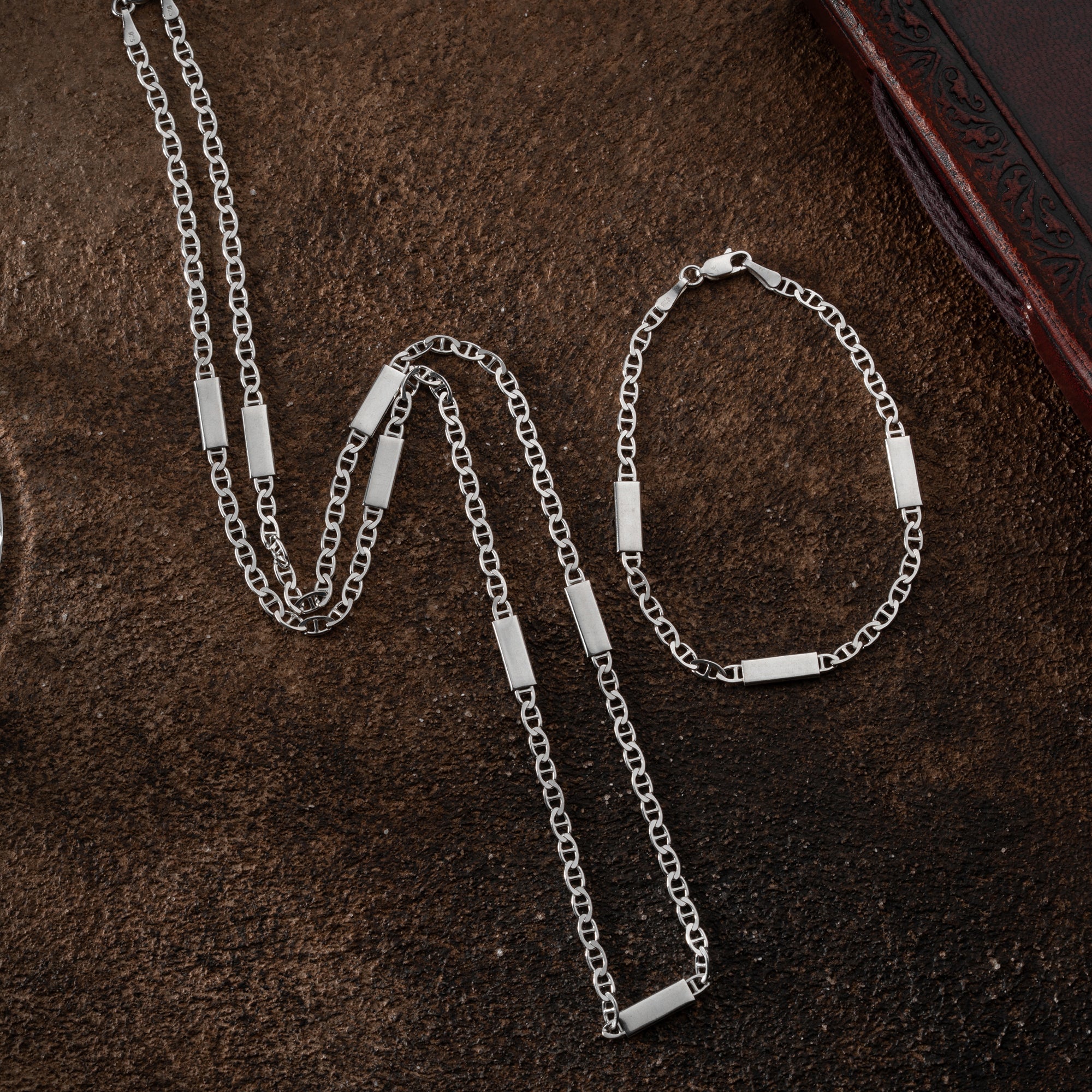 PLATTEN CUBAN LINK SET | 925 SILBER