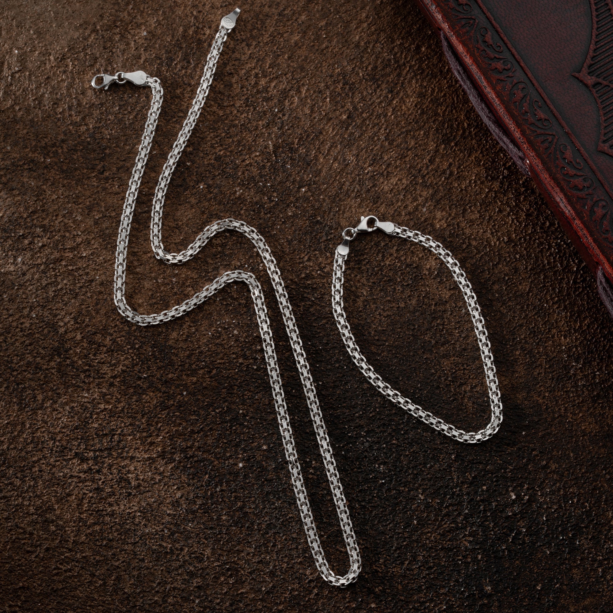 BISMARCK KETTE SET | 925 SILBER