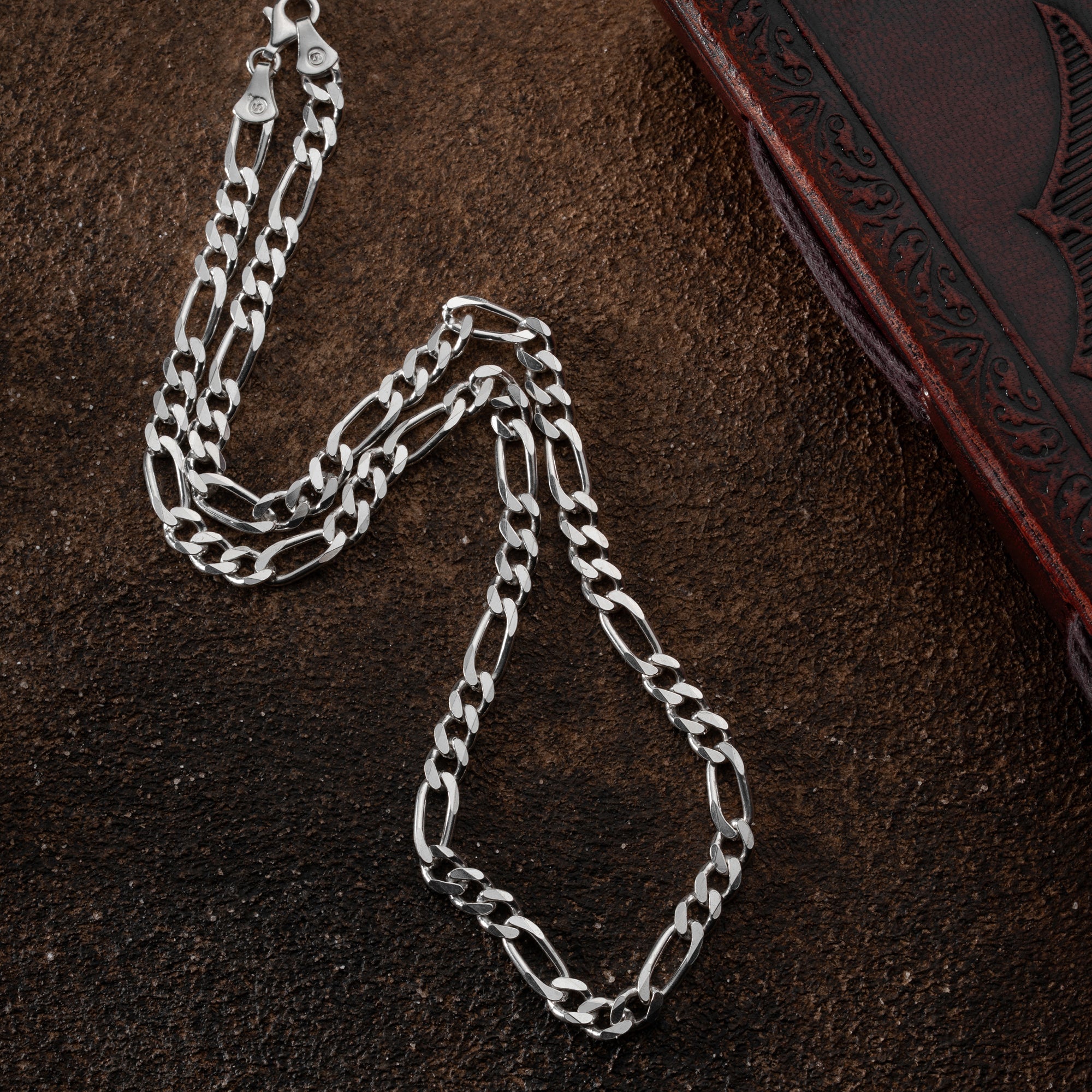 BIG FIGARO HALSKETTE | 925 SILBER