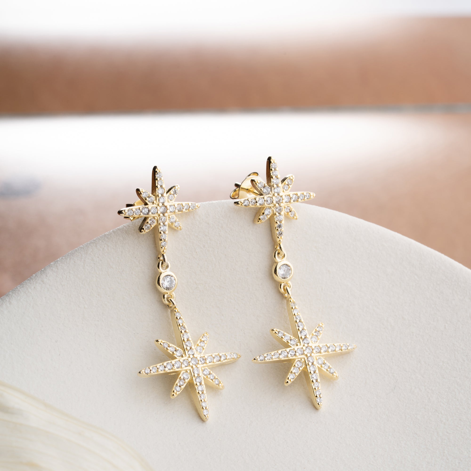 DUO POLARSTERN OHRRINGE | 925 SILBER